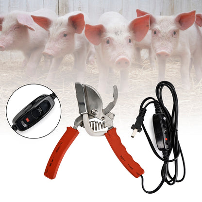 Sheep Pig Dog Puppy Tail Cutting Tool Electric LiveStock Tail Docker Tail Cutter