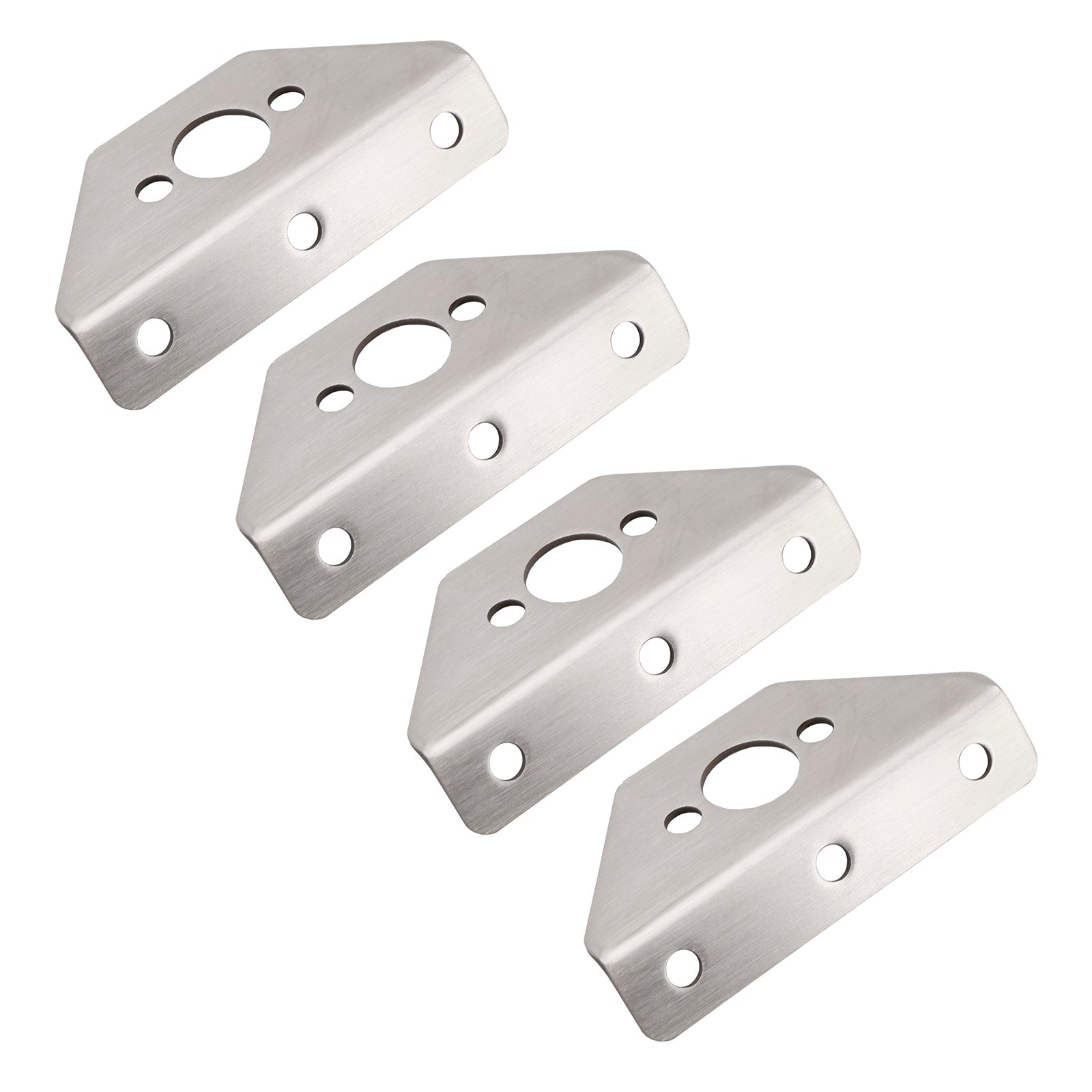 4x Windshield Wiper Repair Stainless Steel Brackets for Peterbilt 379 388 389