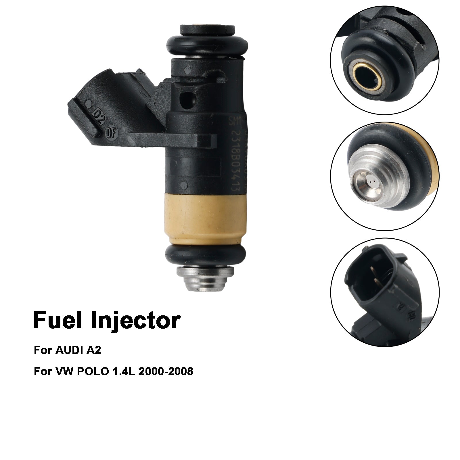 2000-2008 VW Polo 1.4L 1PCS Fuel Injector 036906031M