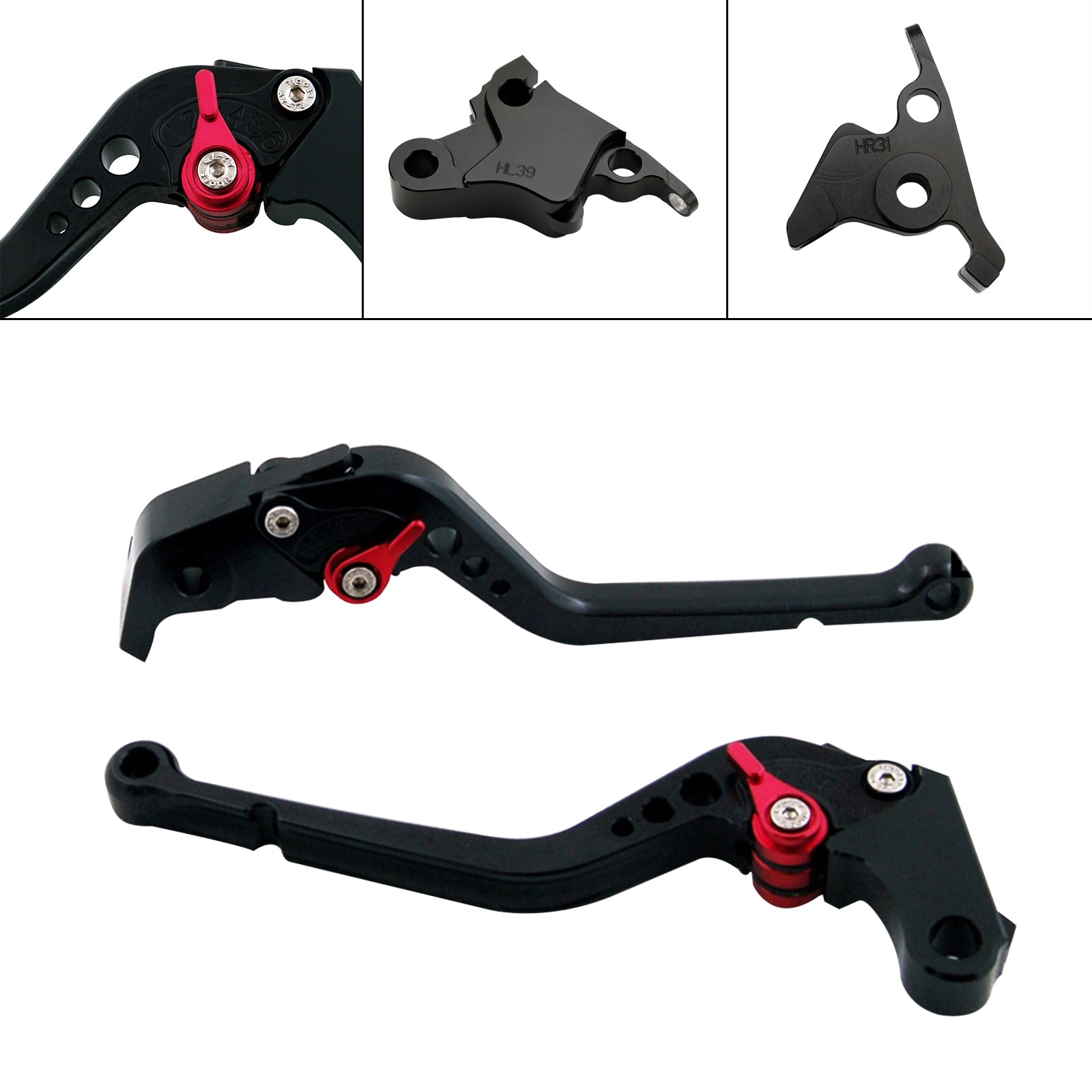 Long Clutch Brake Lever fit for CFMOTO 450SS 450SR 21-23 450NK 23-24