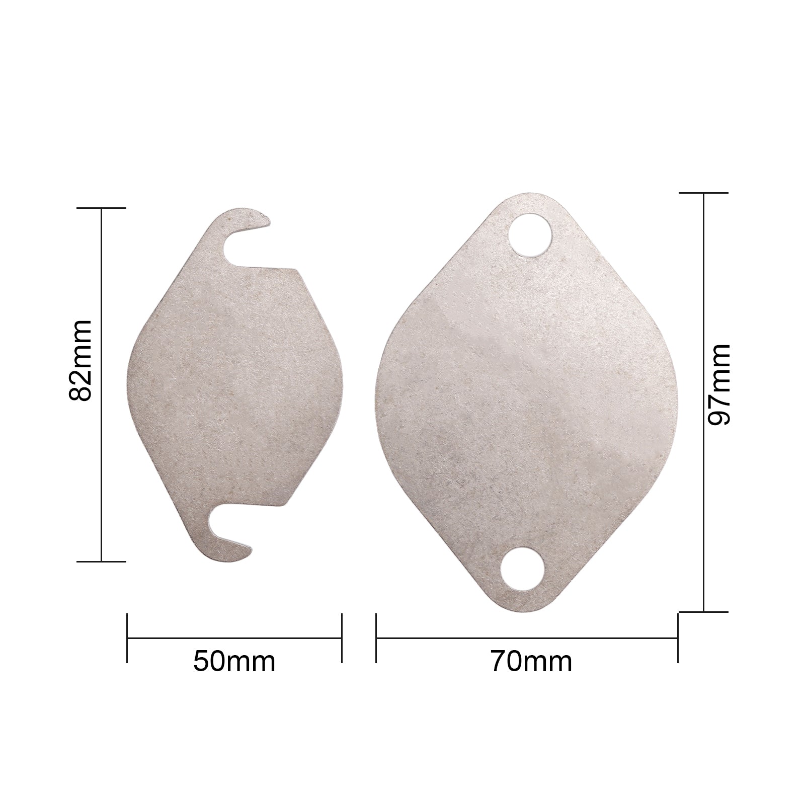 EGR Valve Blank Plate for Ford MK7 Transit 2.2 2.4 TDCi for Land Rover 2.4
