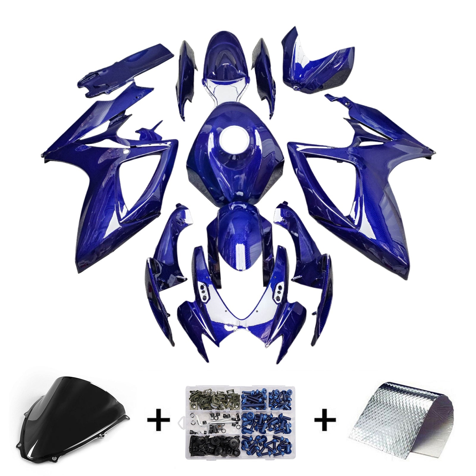 Injection Fairing Kit Bodywork Plastic ABS For Suzuki GSXR 600/750 2006-2007 K6