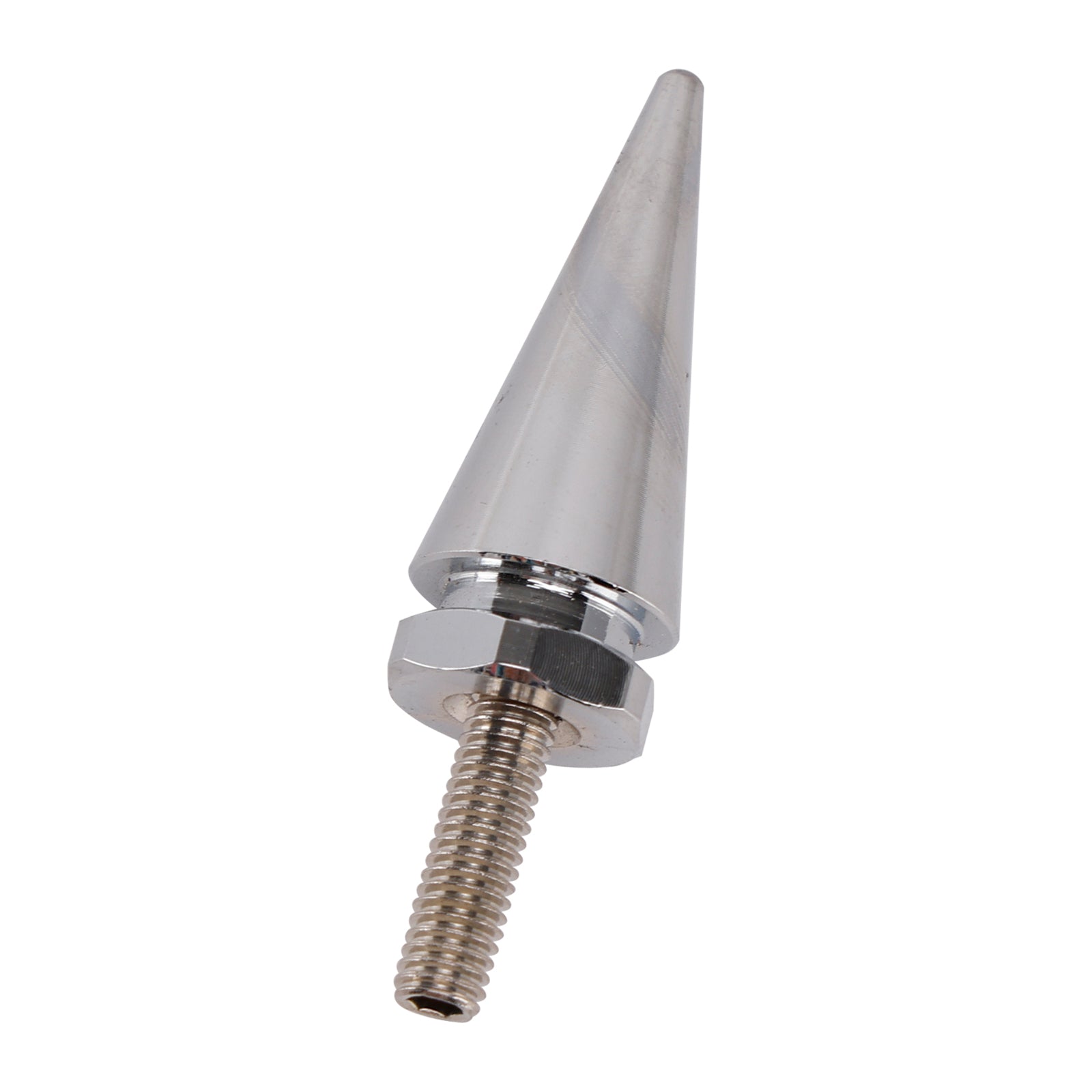 3 Spiked Windshield Bolts Silver For Electra Glide Tri Glide Street Glide 96-13