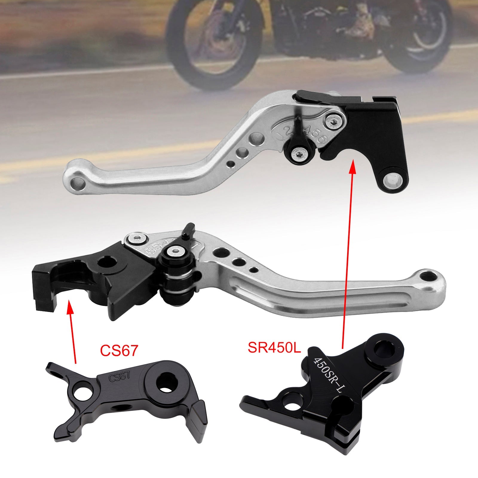NEW Short Clutch Brake Lever fit for VOGE DS900X 900DSX 2024-2026