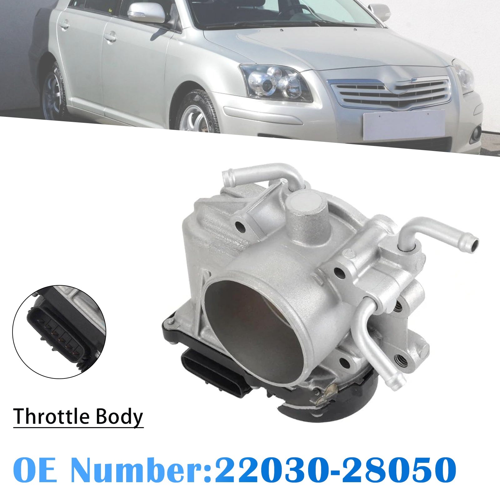 2003-2008 For Toyota Avensis 2.0 Throttle Body Assembly 22030-28050