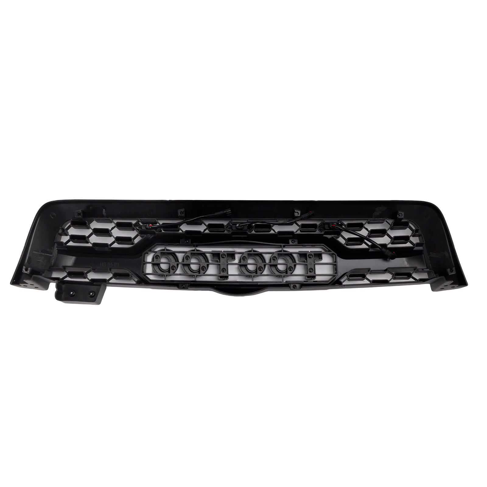 Matte Black Front Bumper Grill Grille Fit Toyota Sequoia 2005-2007 W/ Led Light
