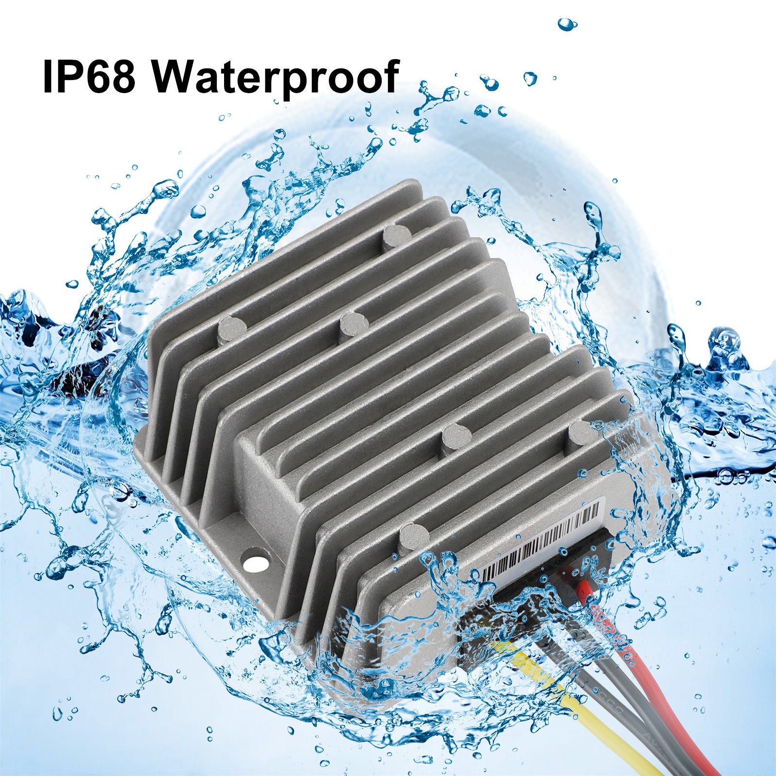 Waterproof DC 36V/48V to 6V 60W 10A Step-Down Power Supply Converter Regulator
