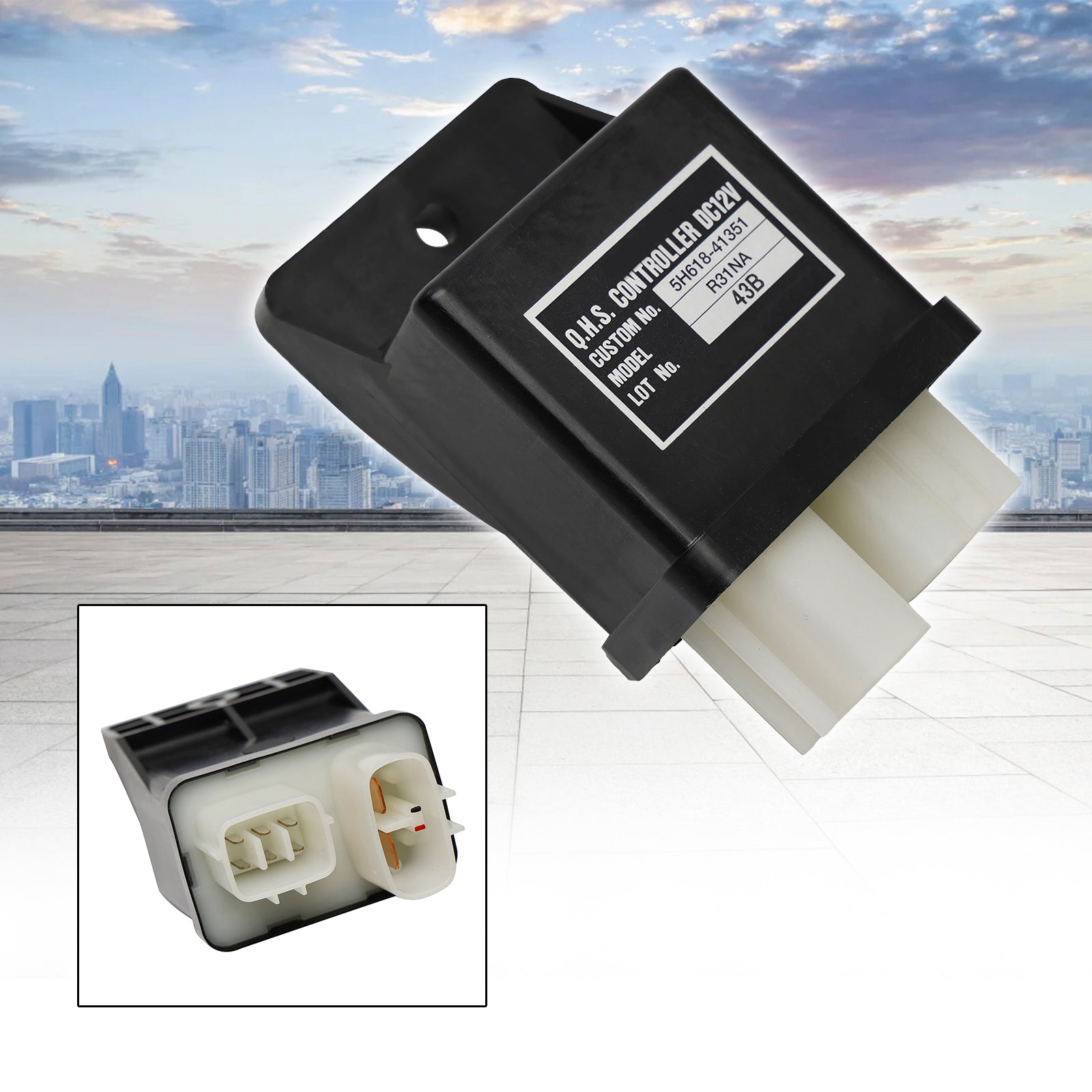 1 PCS DC12V 5H618-41351 Safe Relay Fits For Yanmar Excavator