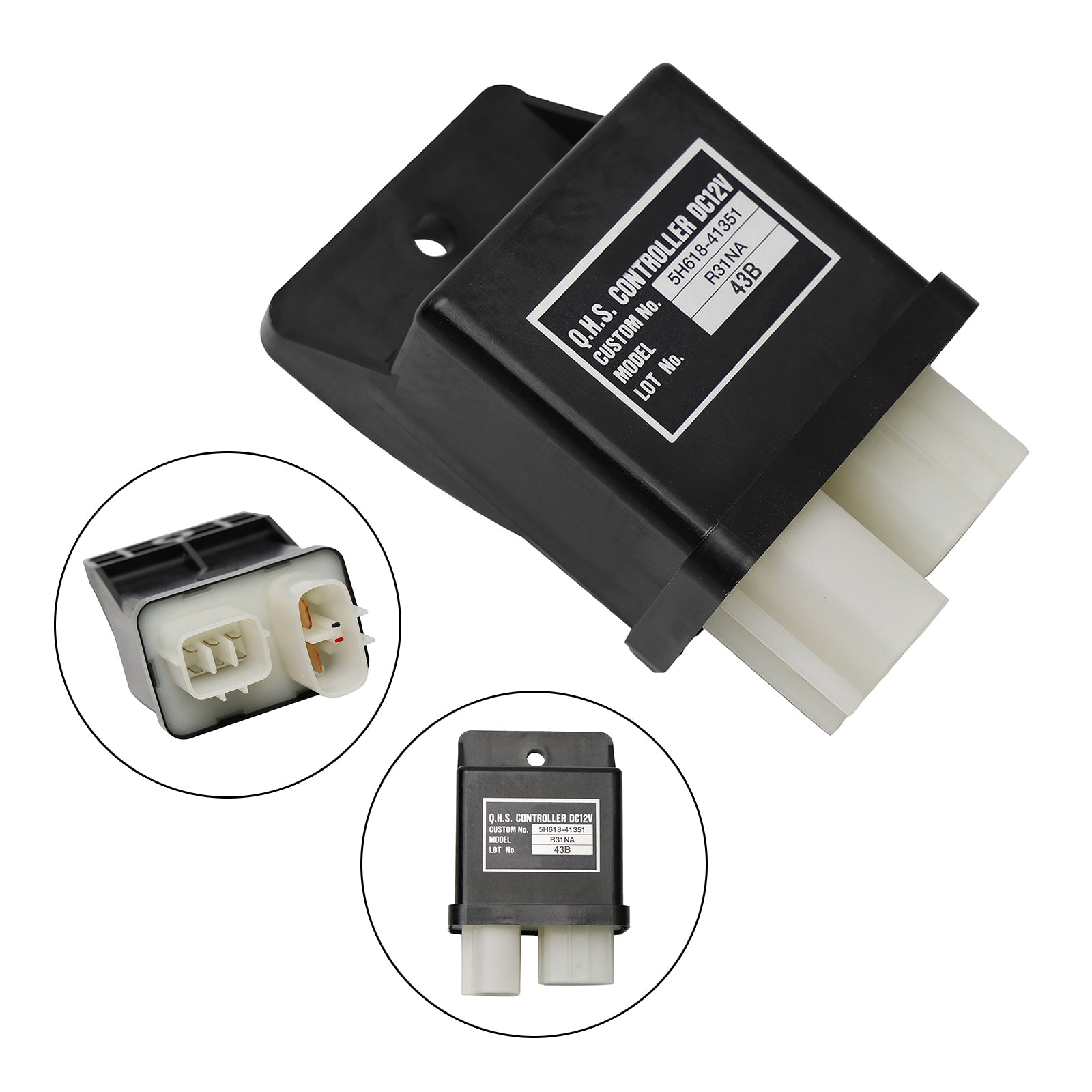 1 PCS DC12V 5H618-41351 Safe Relay Fits For Yanmar Excavator