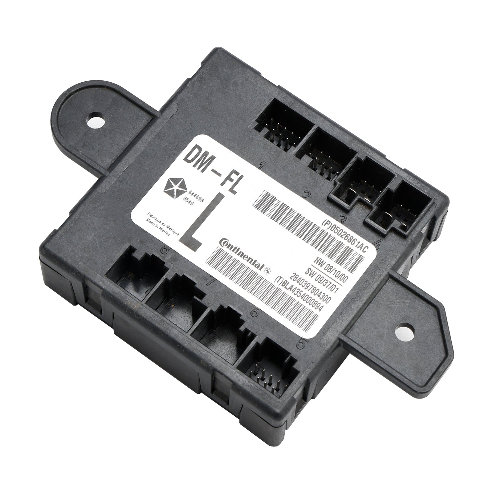 2007-2020 Dodge Chrysler Front Left Driver Door Module 05026861AC
