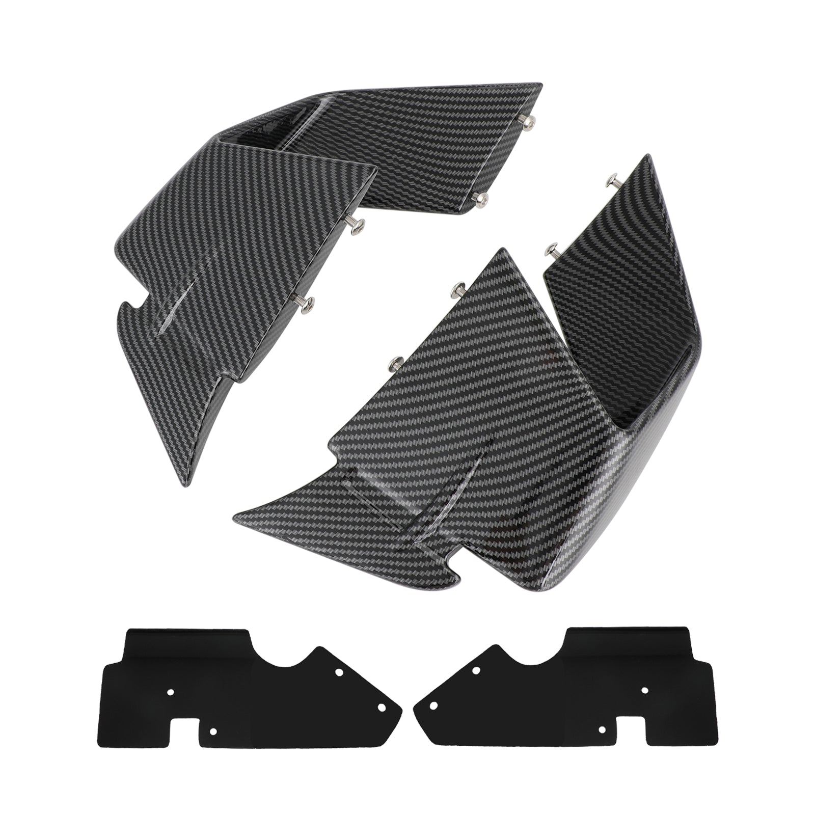 2019-2022 BMW S1000RR Front Spoiler Wind Winglets Fairing