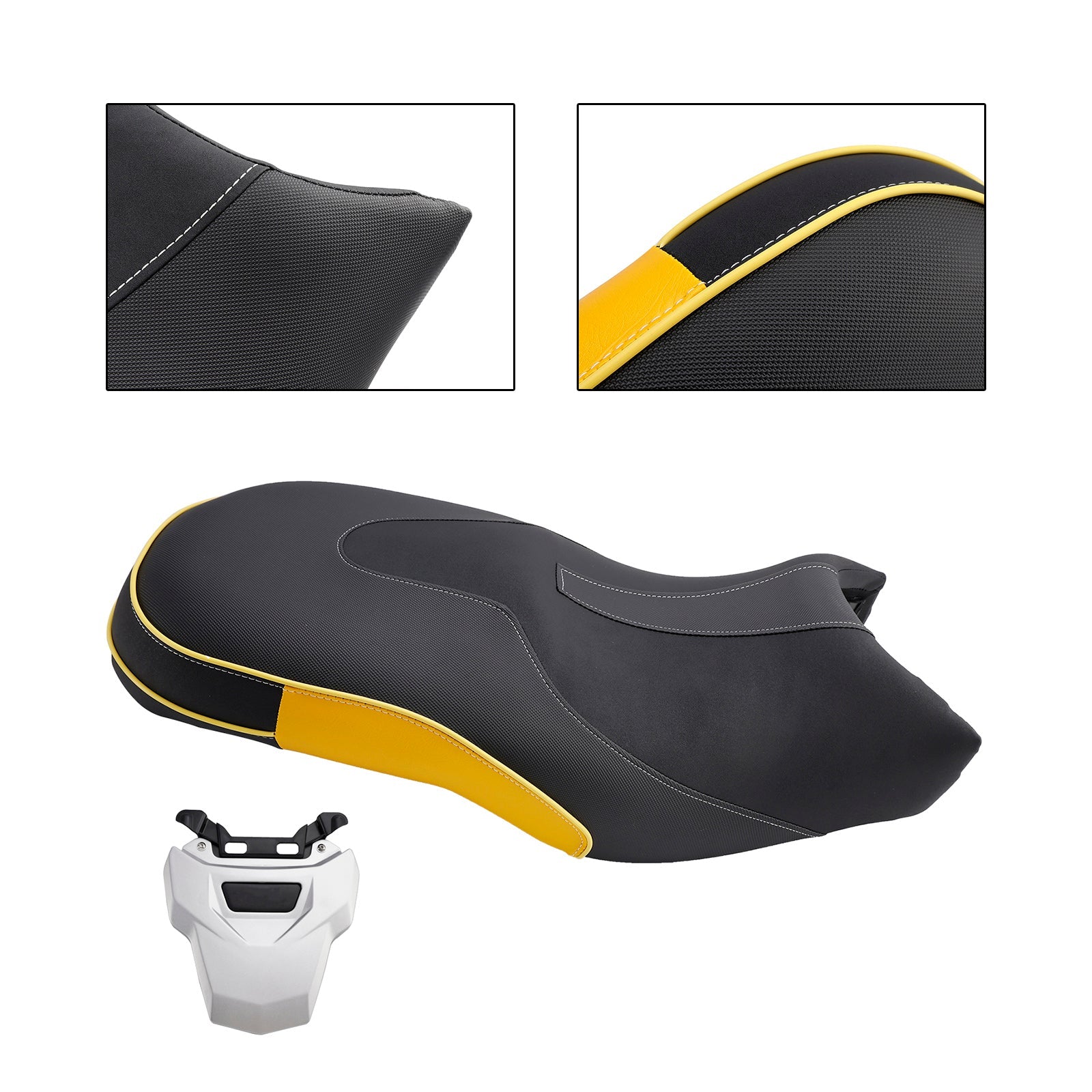 2018-2023 BMW R1250GS/ADV Replace Front Rear Driver Passenger Seat Yellow