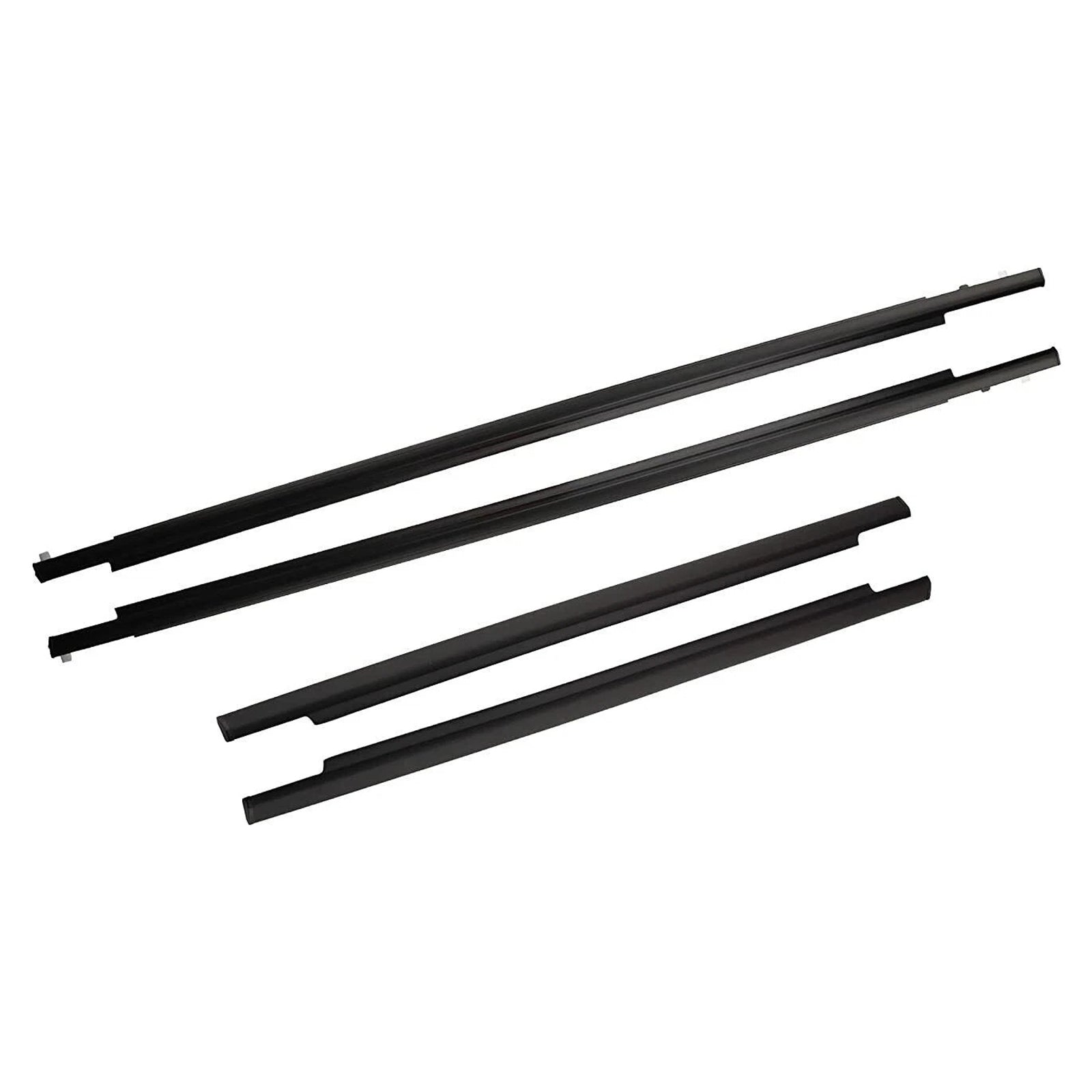 2007-2014 Toyota FJ Cruiser 4PCS Window Moulding Trim Seal Belt Weatherstrip