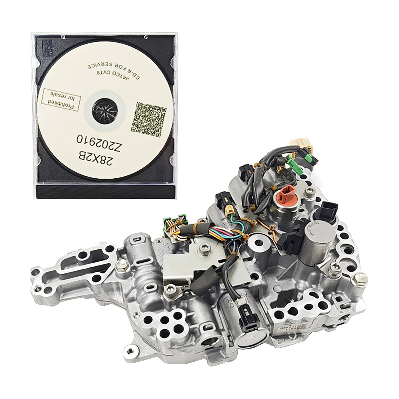 Chevy City Express Nissan Pathfinder JF016E CVT Transmission Valve Body with Solenoids