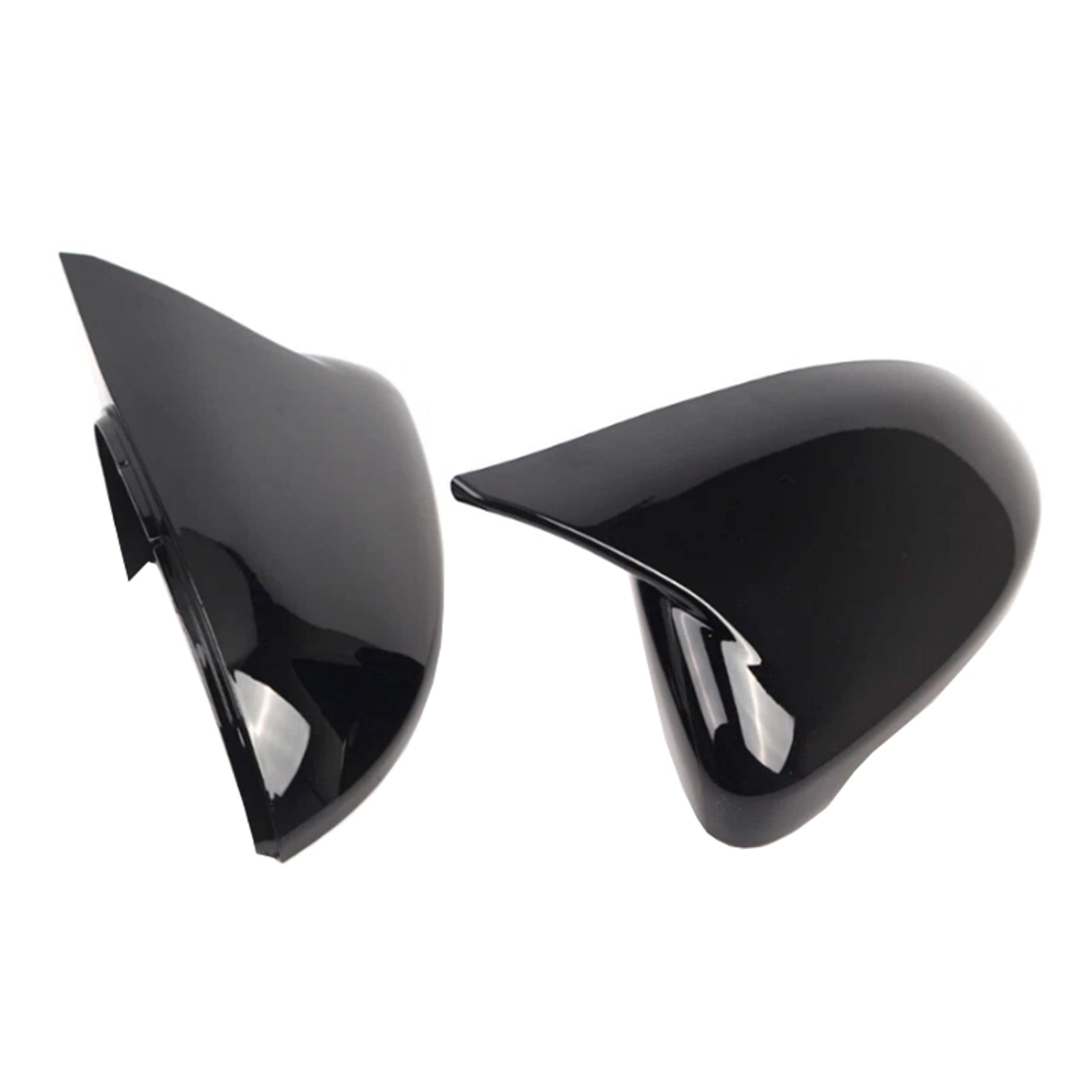2015-2019 MK7 VW Golf /GTI /Golf R/ E-Golf 2pcs Gloss Black Door Wing Mirror Cover Caps Casing 5G0857537