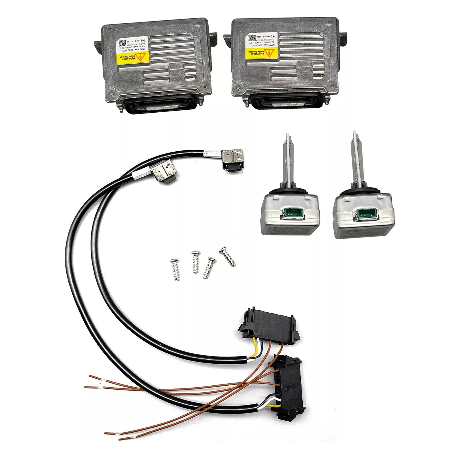 2013-2016 xenon headlights of: GMC Acadia 2x Xenon Ballast & HID D3S Light Bulb Wire Kit Control Unit 13503432