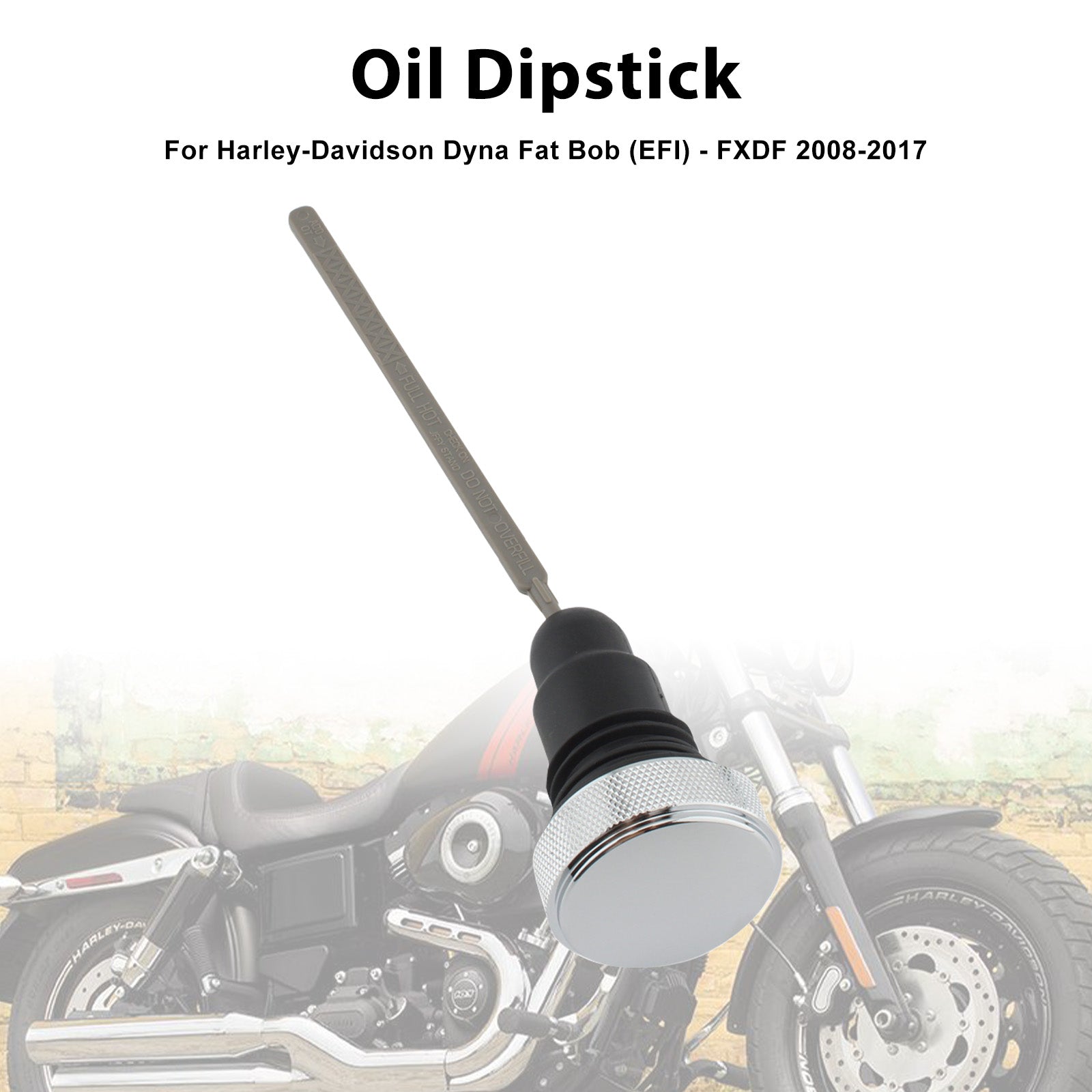 0710-0153 Oil Dipstick Tank Cap Plug For FXD Dyna 2006-2017
