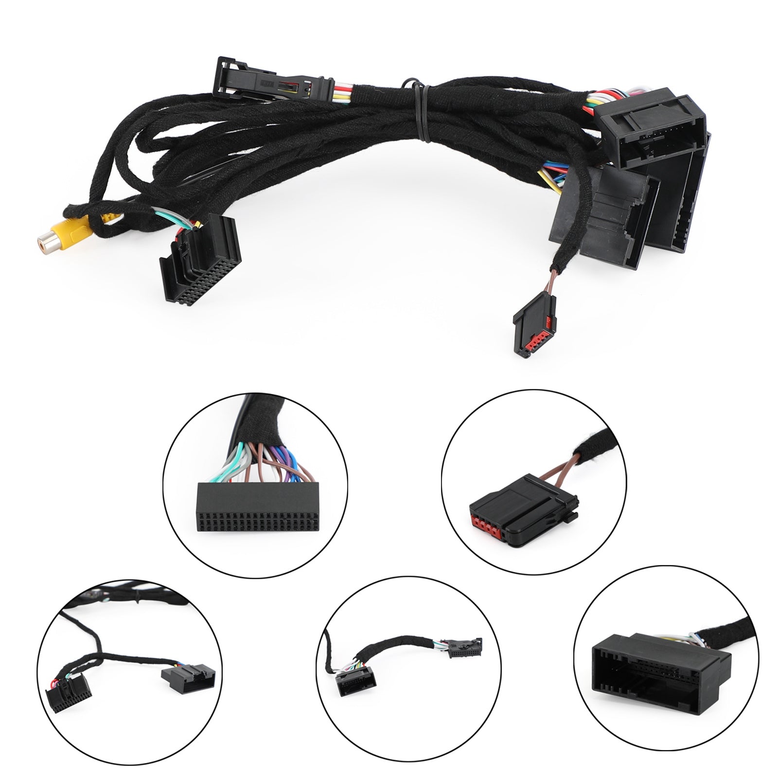 2015-2018 Ford Mustang SYNC 1 to SYNC 2/3 4" to 8" PNP Conversion Power Harness HC3Z-19A387-B