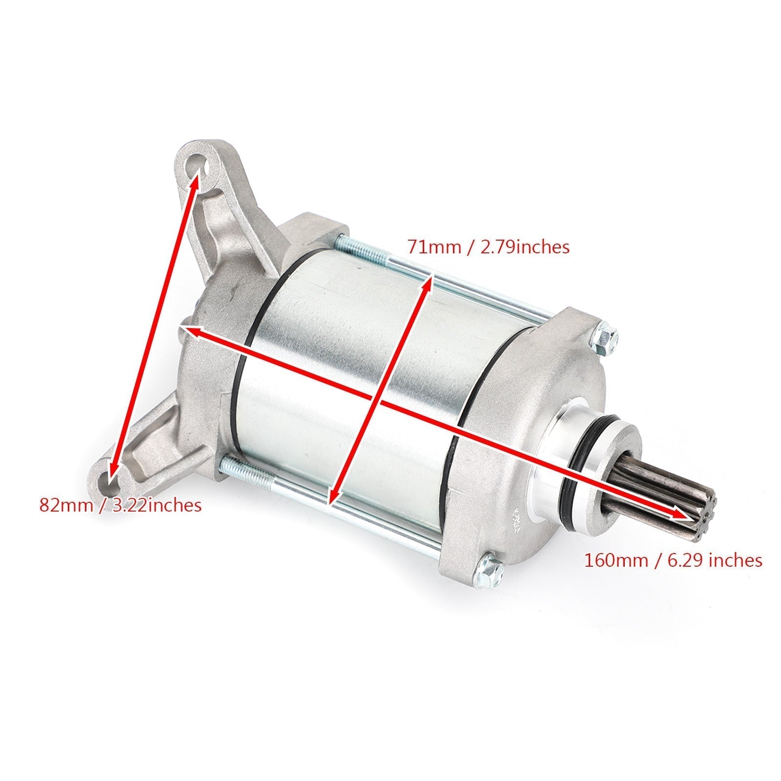 2012-2014 Yamaha YFM450FWAD Kodiak 450 EPS Hunter NEW Starter 1CT-81890-00