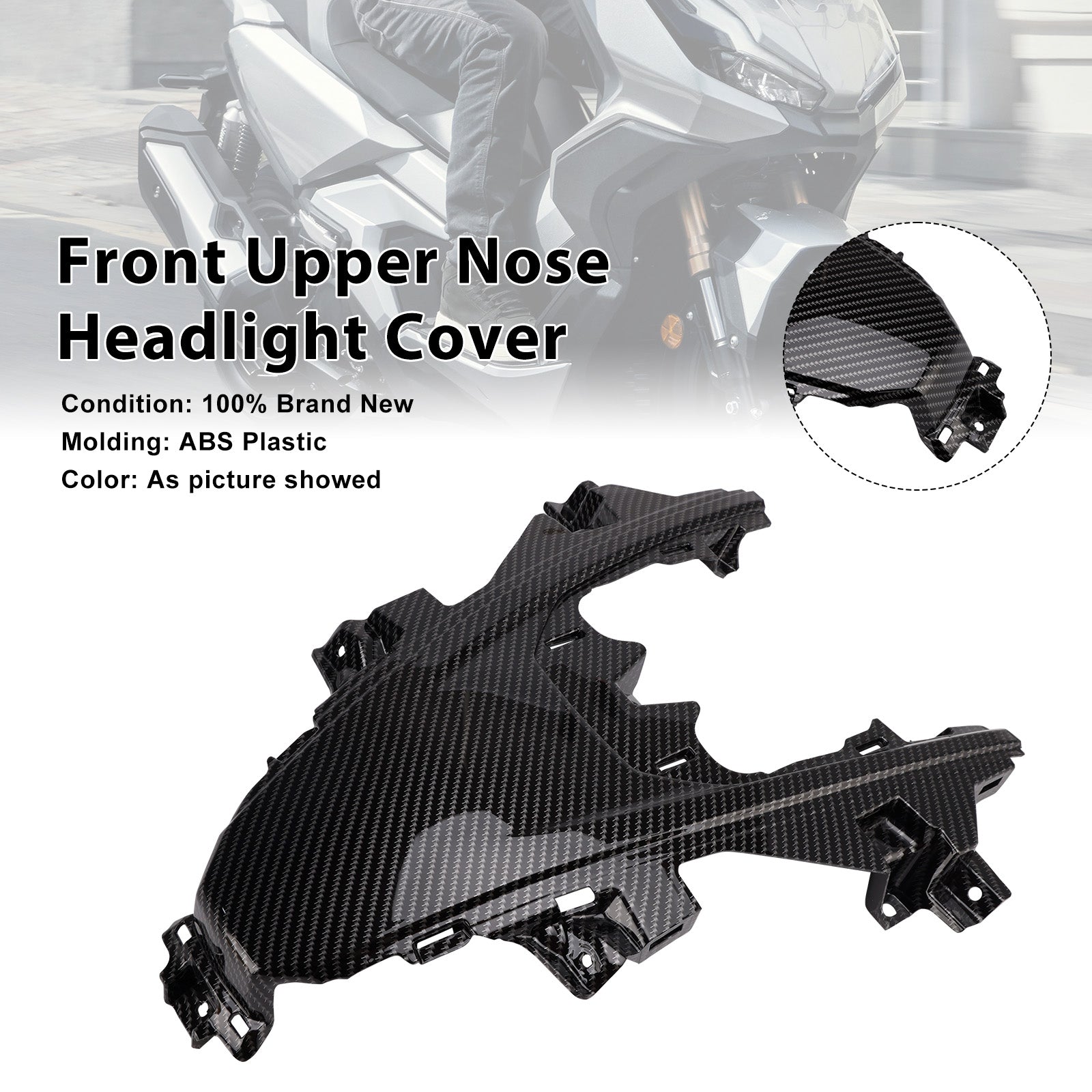 2022-2025 Honda ADV350 Front Nose Headlight Panel Cover Fairing