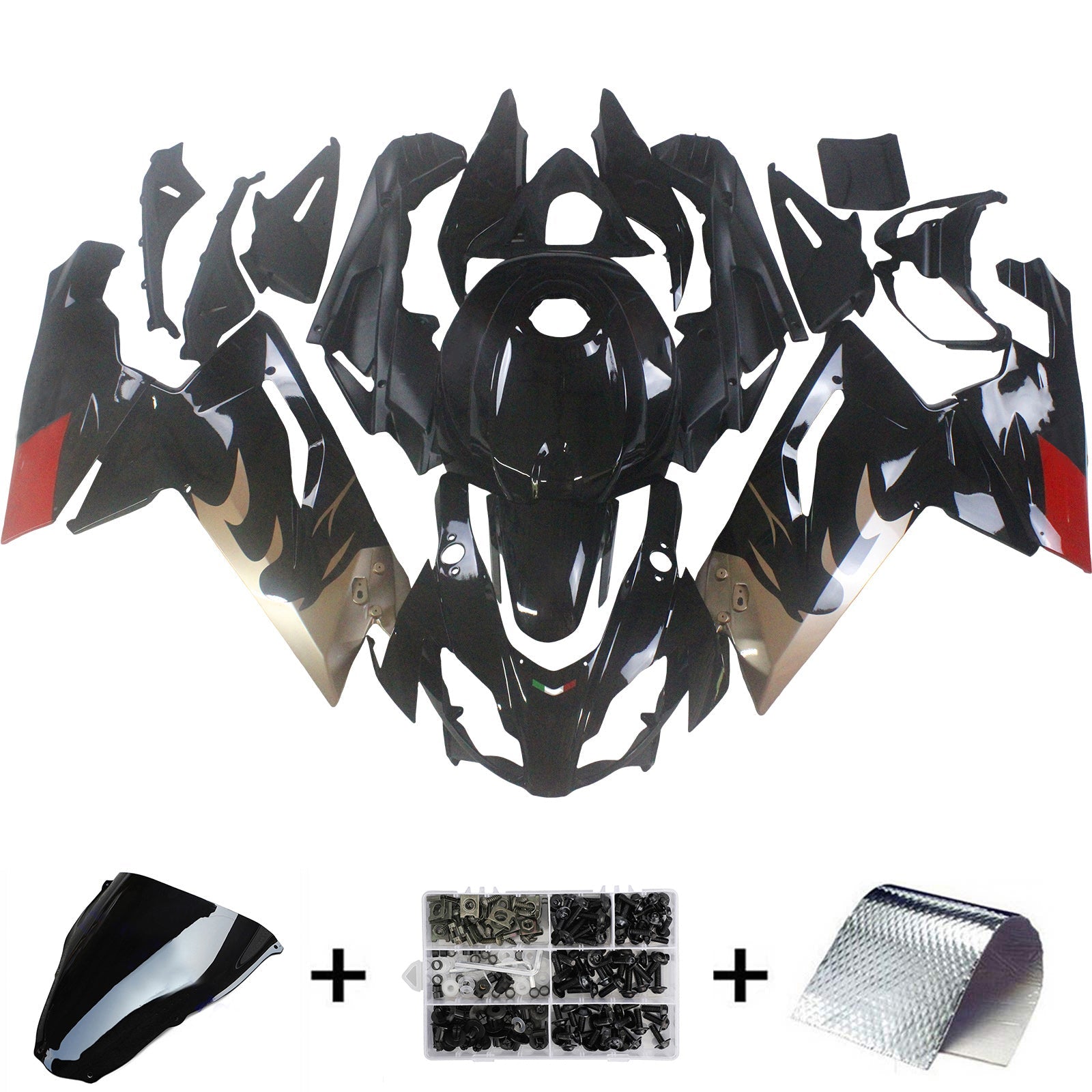 Injection Fairing Kit Bodywork Plastic ABS fit For Aprilia RS125 2006-2011