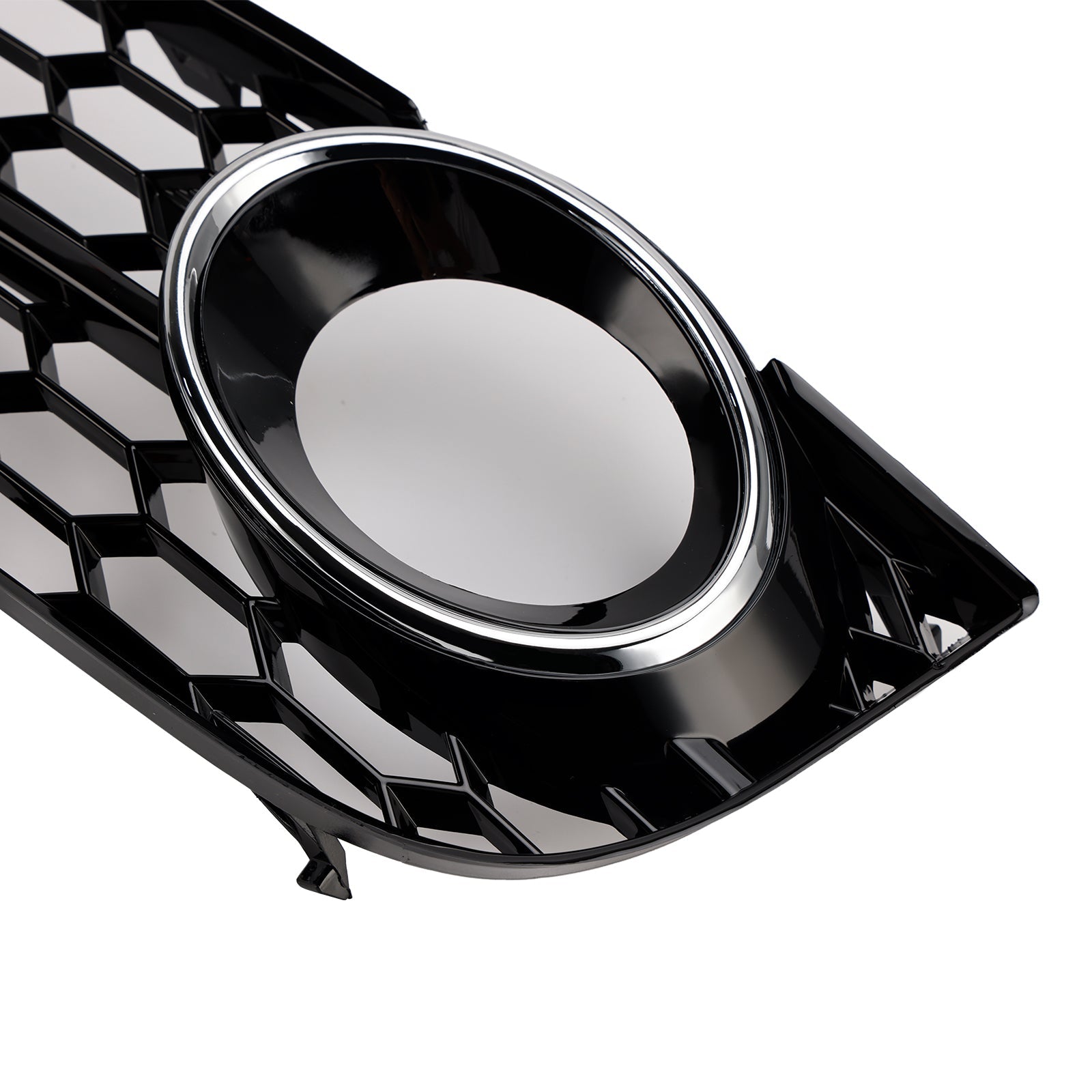 2007-2011 Audi A5 2PCS Honeycomb Front Fog Lamp Cover Grille Grill 1522024