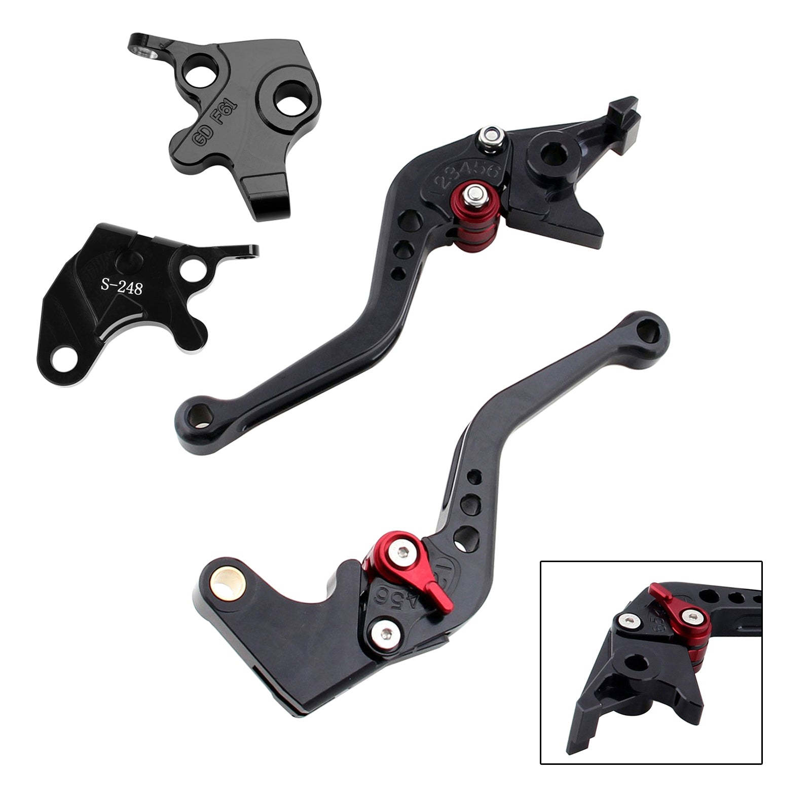 2008-2011 YAMAHA YZF R125 NEW Short Clutch Brake Lever