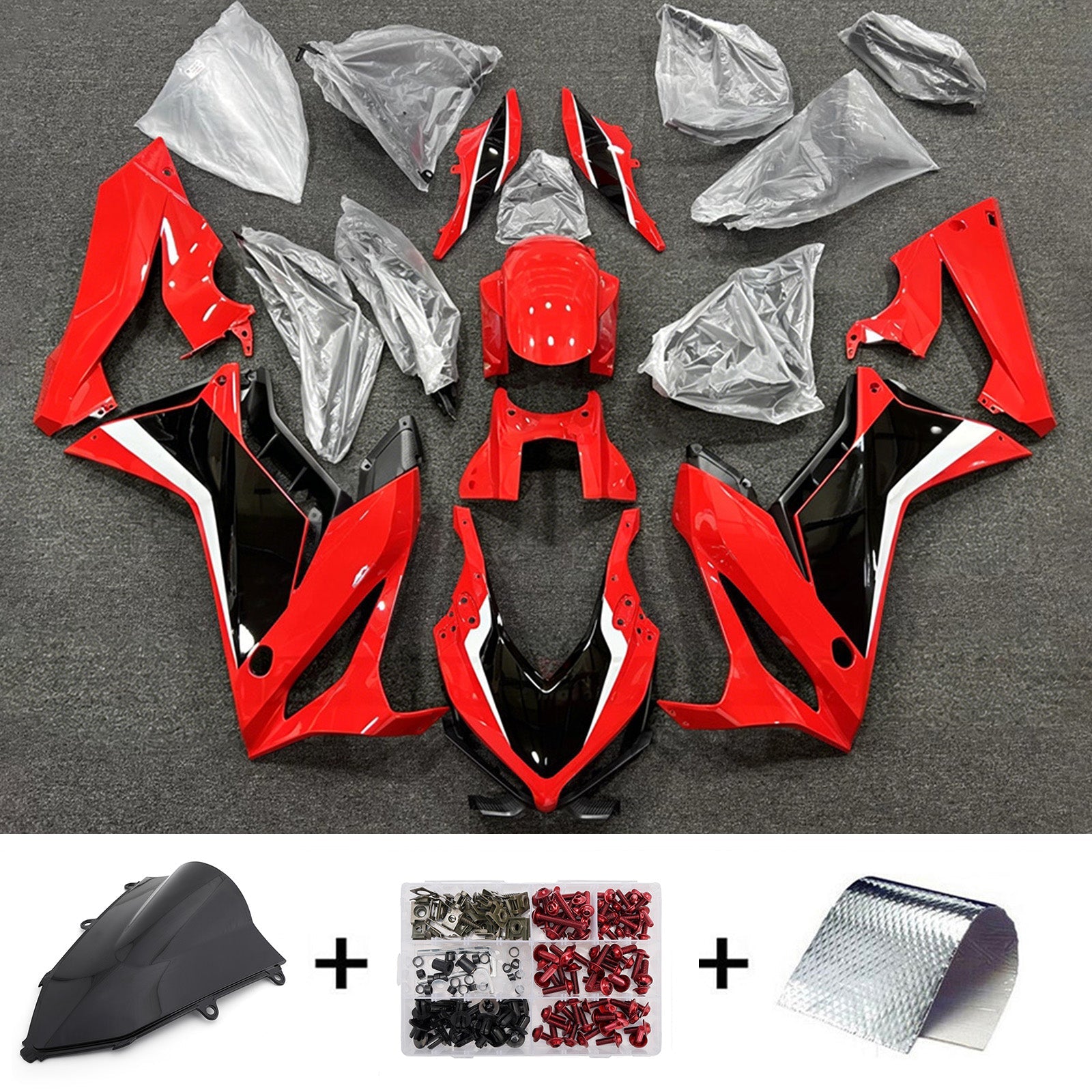 Injection Fairing Kit Bodywork Plastic ABS For Honda CBR650R 2019-2020