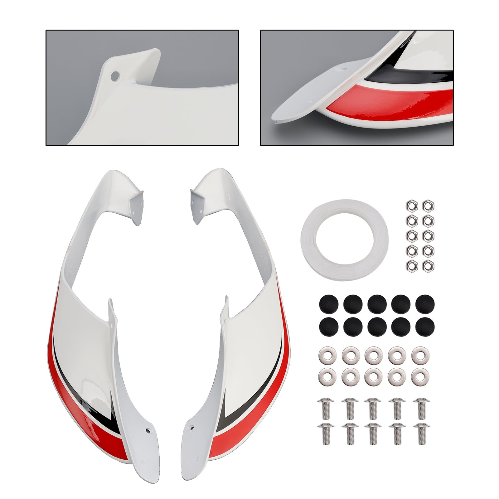 2021-2024 Yamaha YZF R1 R1M Front Side Winglets Wings Spoiler Fairing