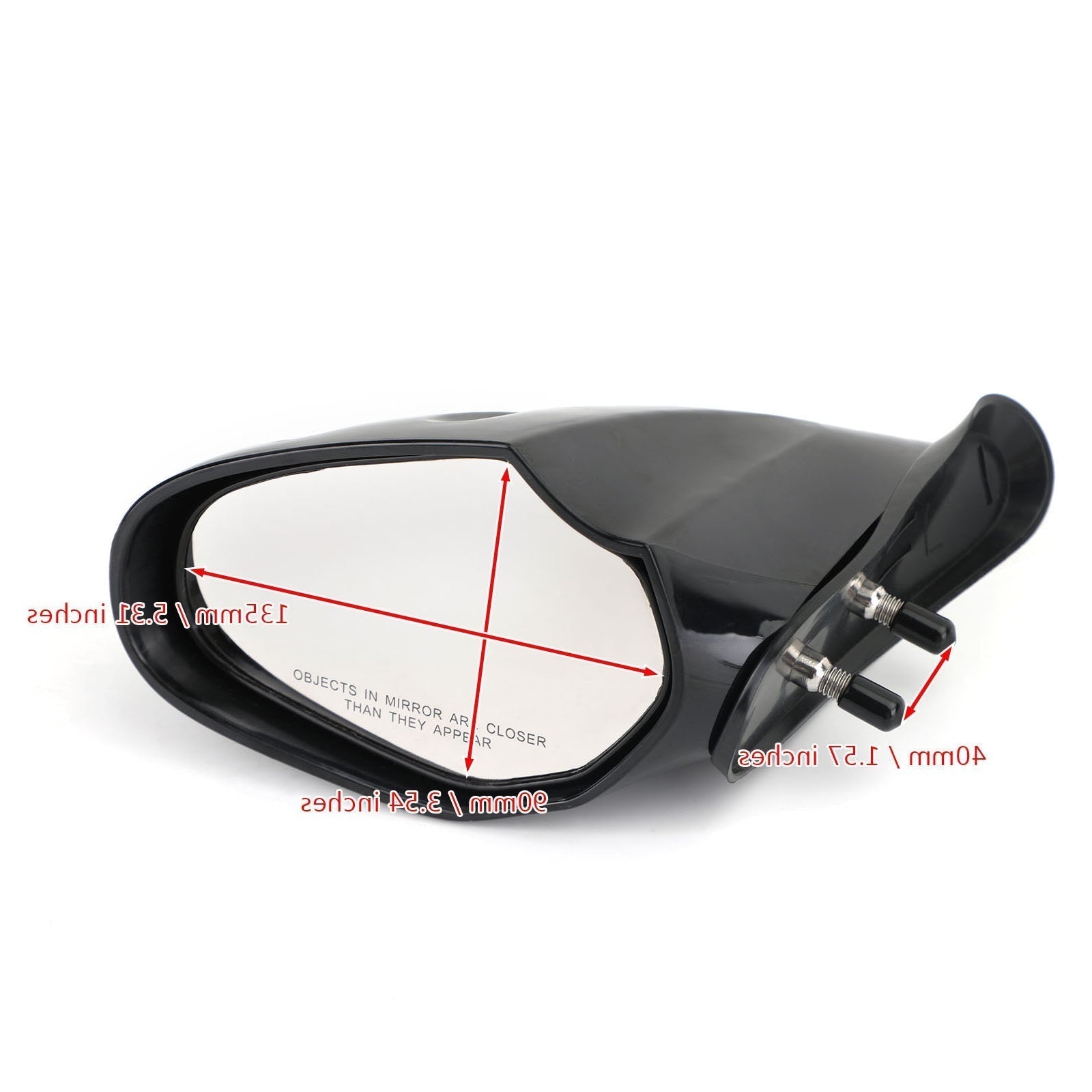 Left Mirror Fit for Yamaha WaveRunner 10-15 VX VXR VXS V1 Cruiser Deluxe Sport