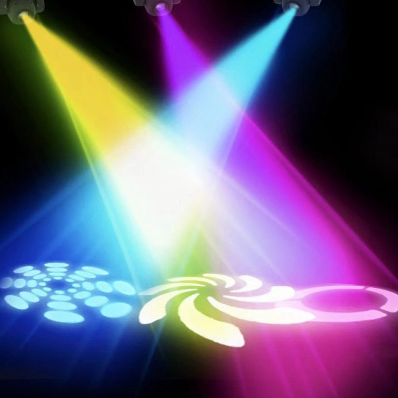 100W LED Moving Head Stage Lighting Disco DJ DMX512 Beam RGBW Gobo Spot Light