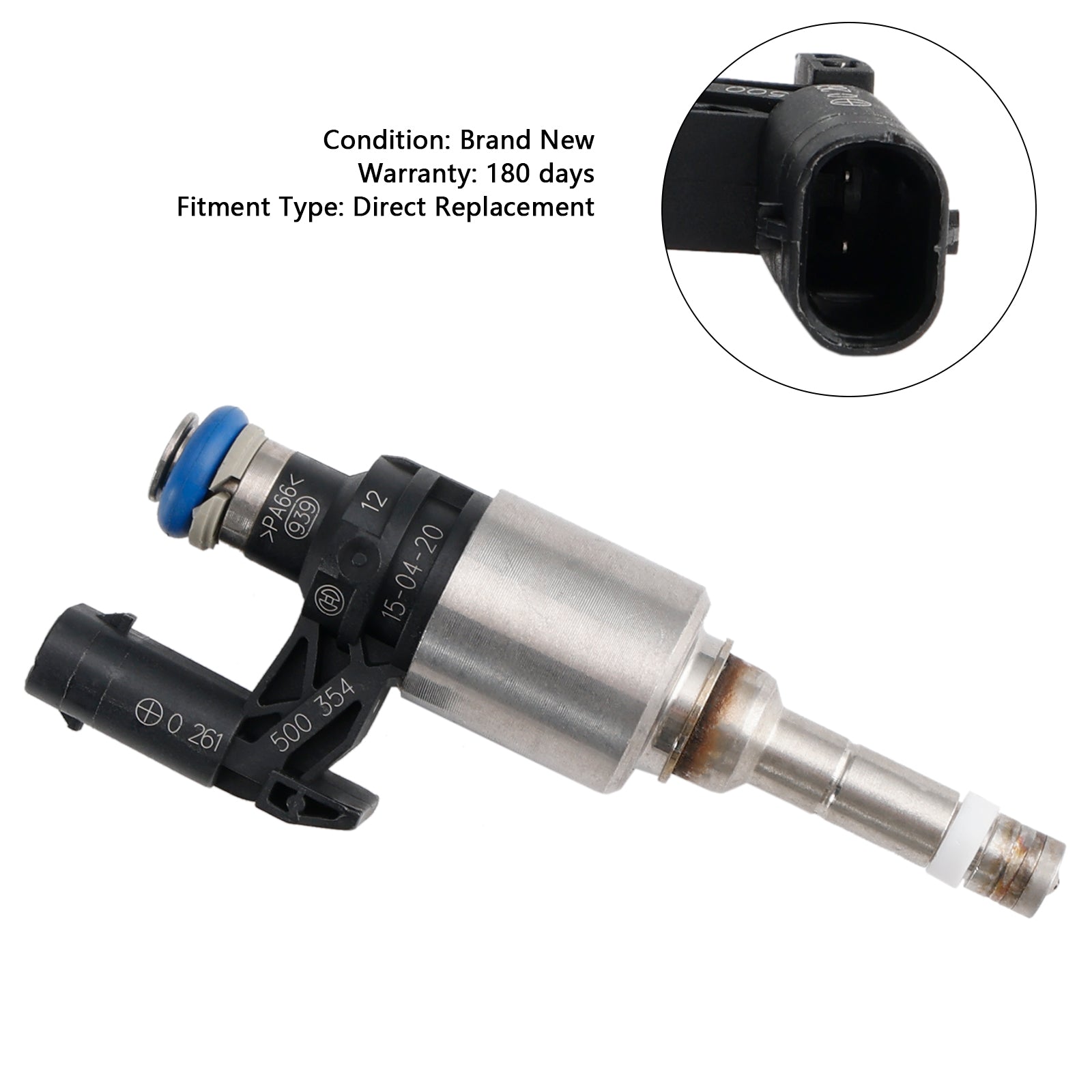 1PCS Fuel Injector 04E906036Q Fit Audi A3 Fit Seat Leon Fit Skoda Fit VW Passat