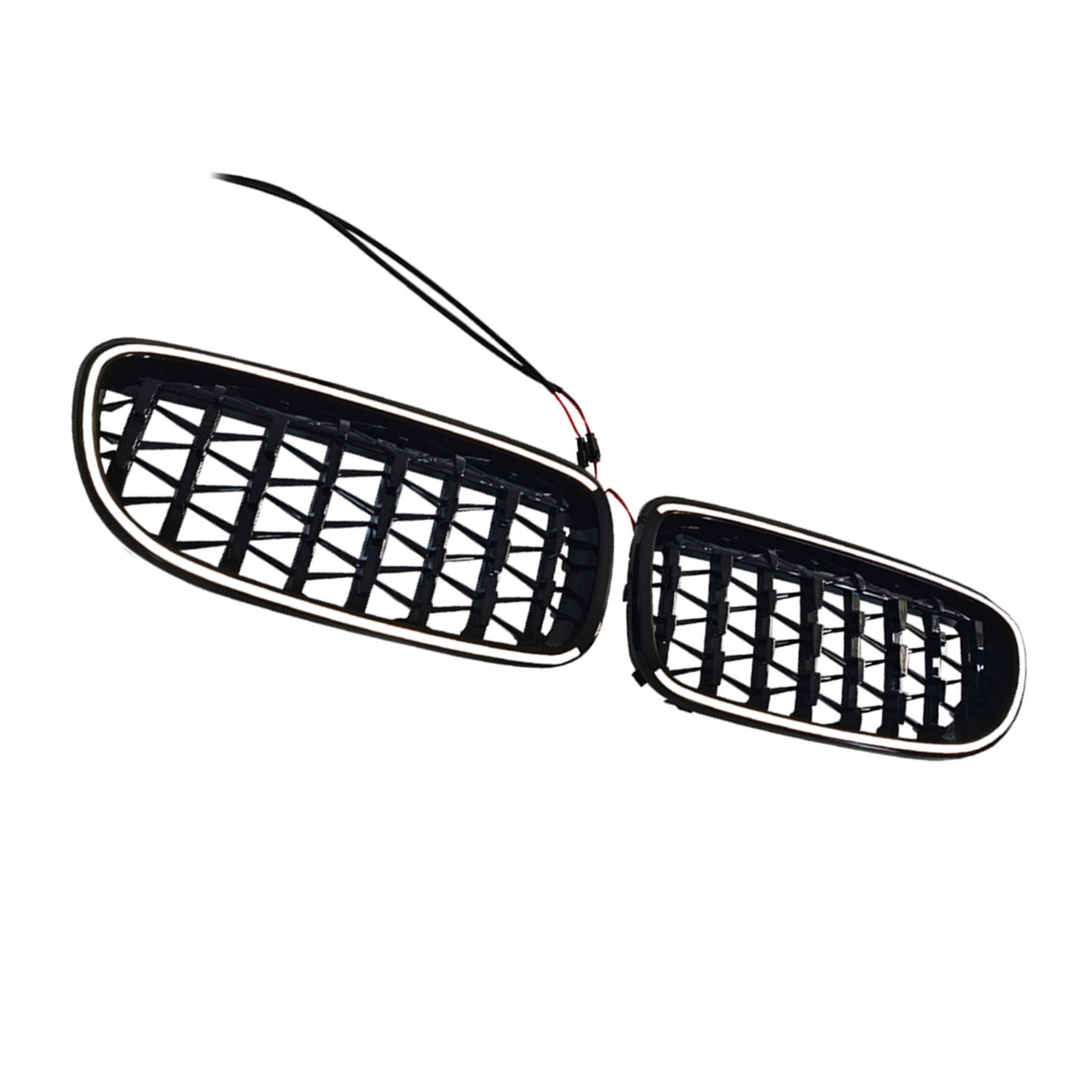 2009-2011 Fit BMW 3 Series E90/E91 LCI Diamond Front Kidney Grill Grille