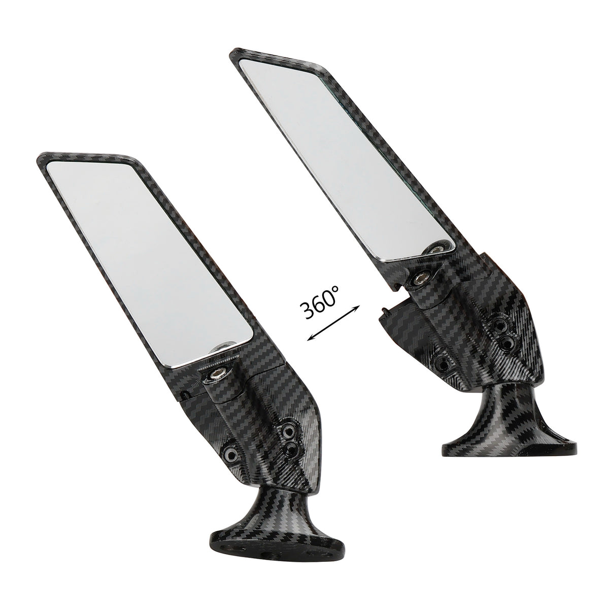 Wing Fin Rearview Mirrors For Honda CBR1000RR CBR 1000 RR 2004 2005 2006 2007