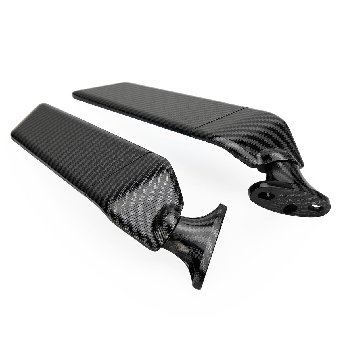 Wing Fin Rearview Mirrors For Honda CBR600F 2011-2014 CBR650R 2019-2023