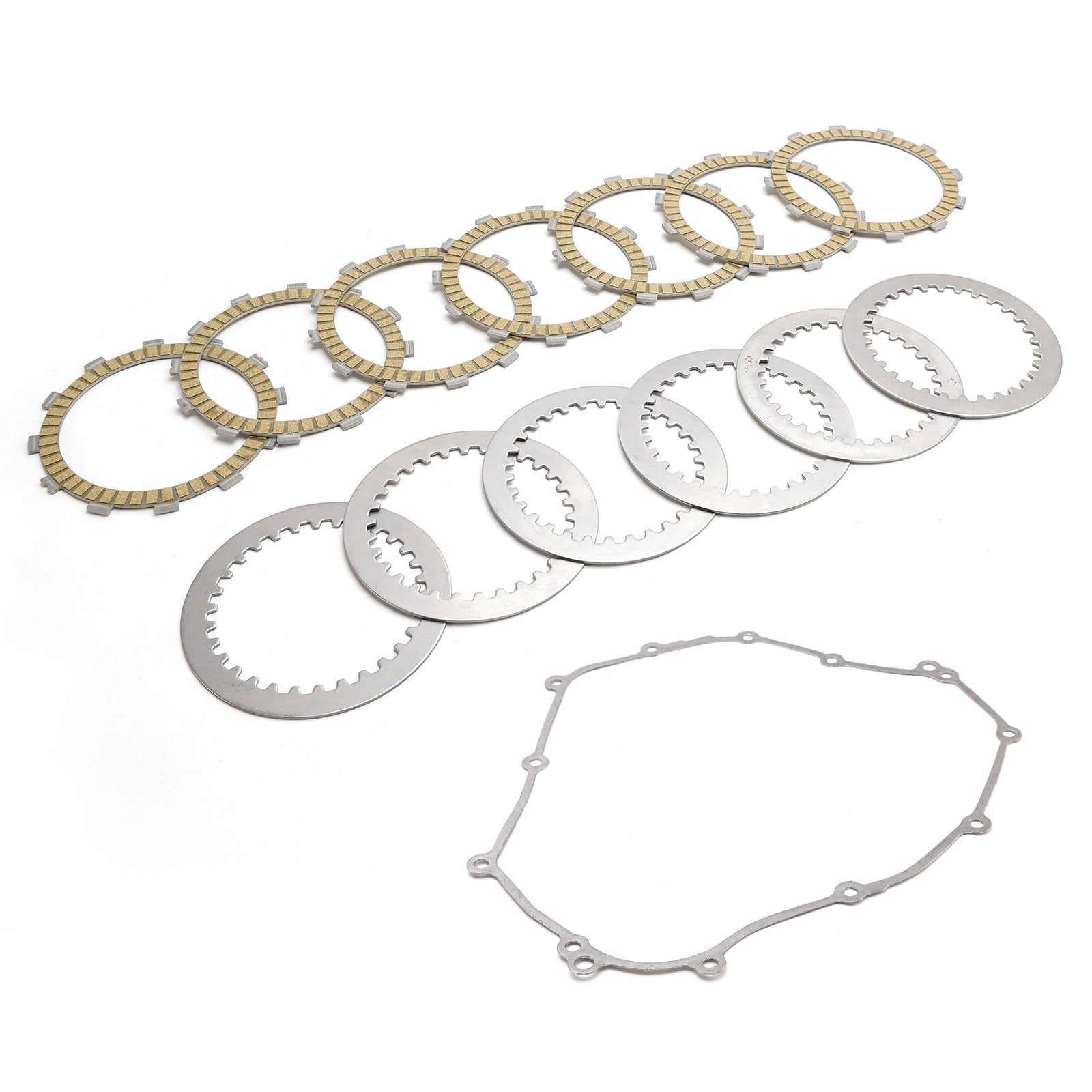 2014-2024 Yamaha MTT690 MT07 MT-07 Clutch Friction Plates And Gasket Kit 5TG-16321-00