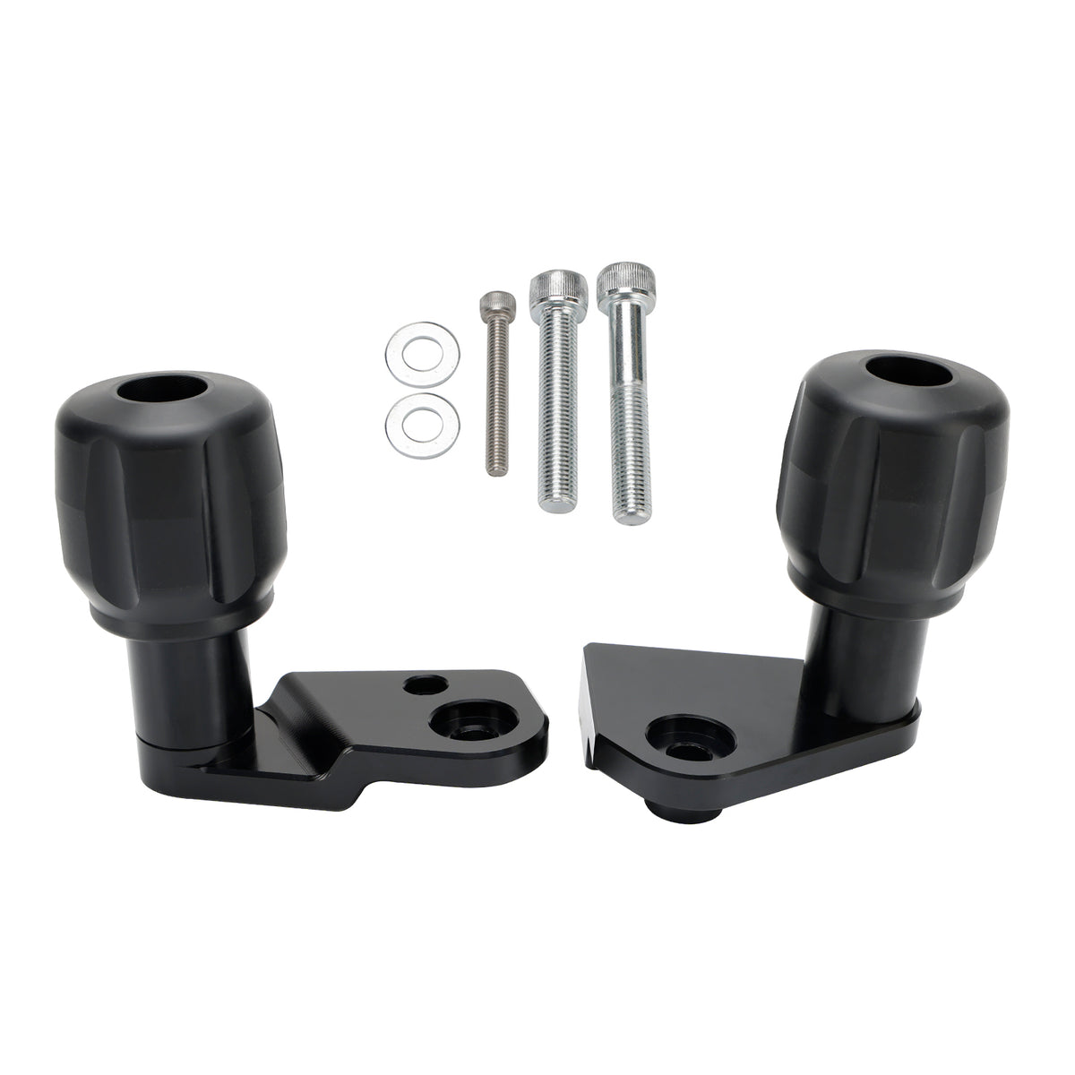 Aluminum Frame Crash Sliders Protection Black Fit For Suzuki Gsx-R 1000 R 17-21