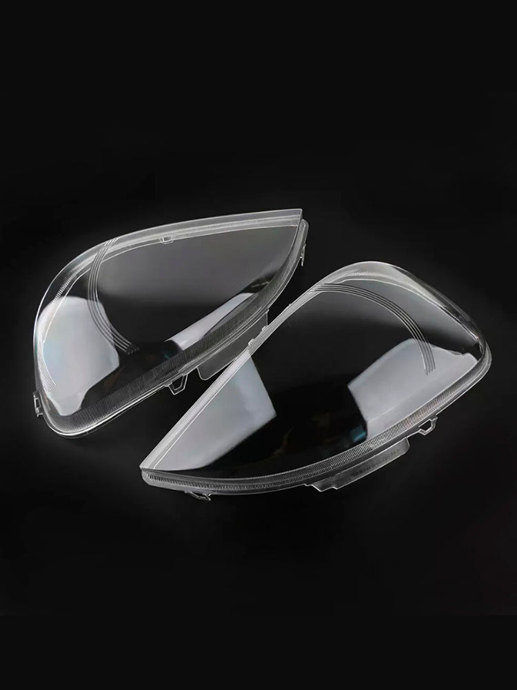 2002-2005 Mercedes Benz ML-Class W163 2PCS Front Headlight Glass Clear