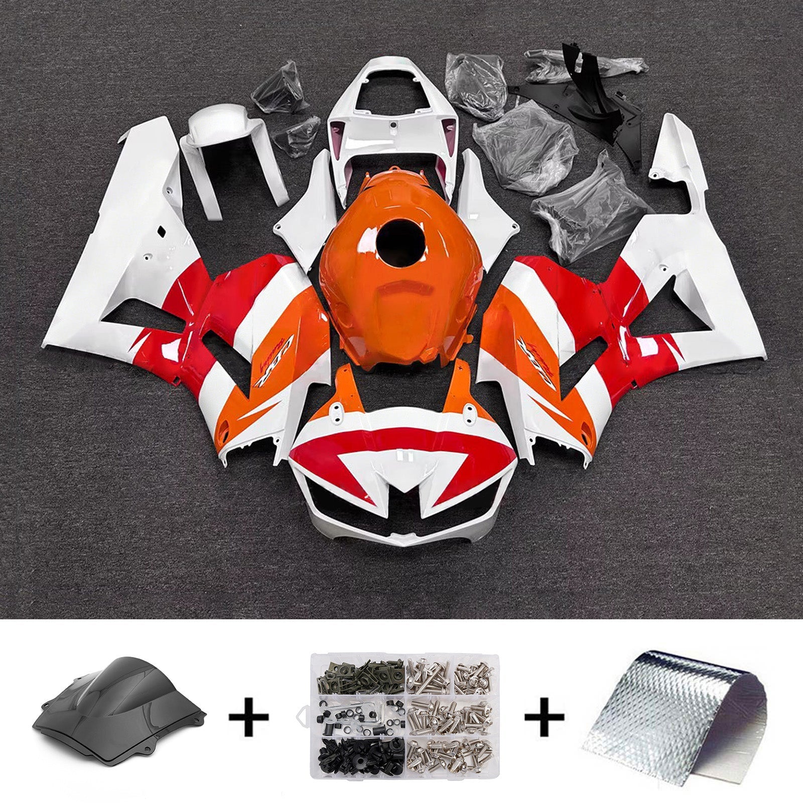 Injection Fairing Kit Bodywork Plastic ABS For Honda CBR600RR 2013-2025 F5