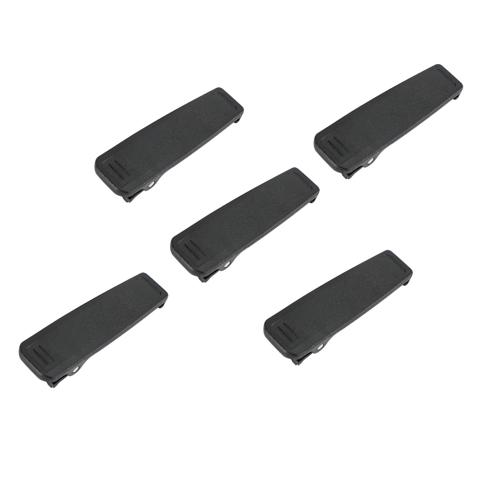 5X Back Pocket Clip Belt Clip Fit For ICOM IC-V88 IC-U88 IC-F1000 Walkie Talkie