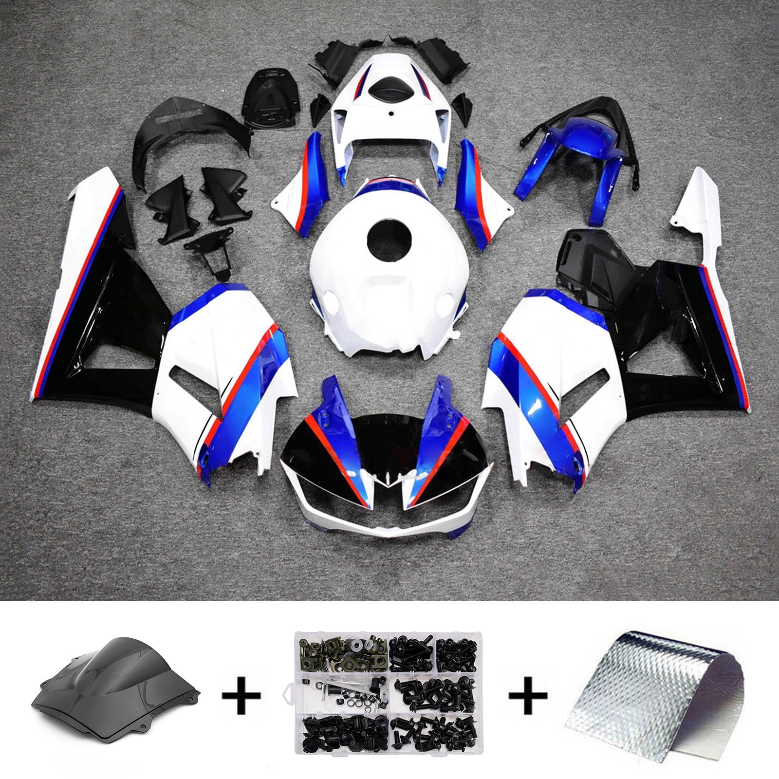 Injection Fairing Kit Bodywork Plastic ABS For Honda CBR600RR 2013-2025 F5