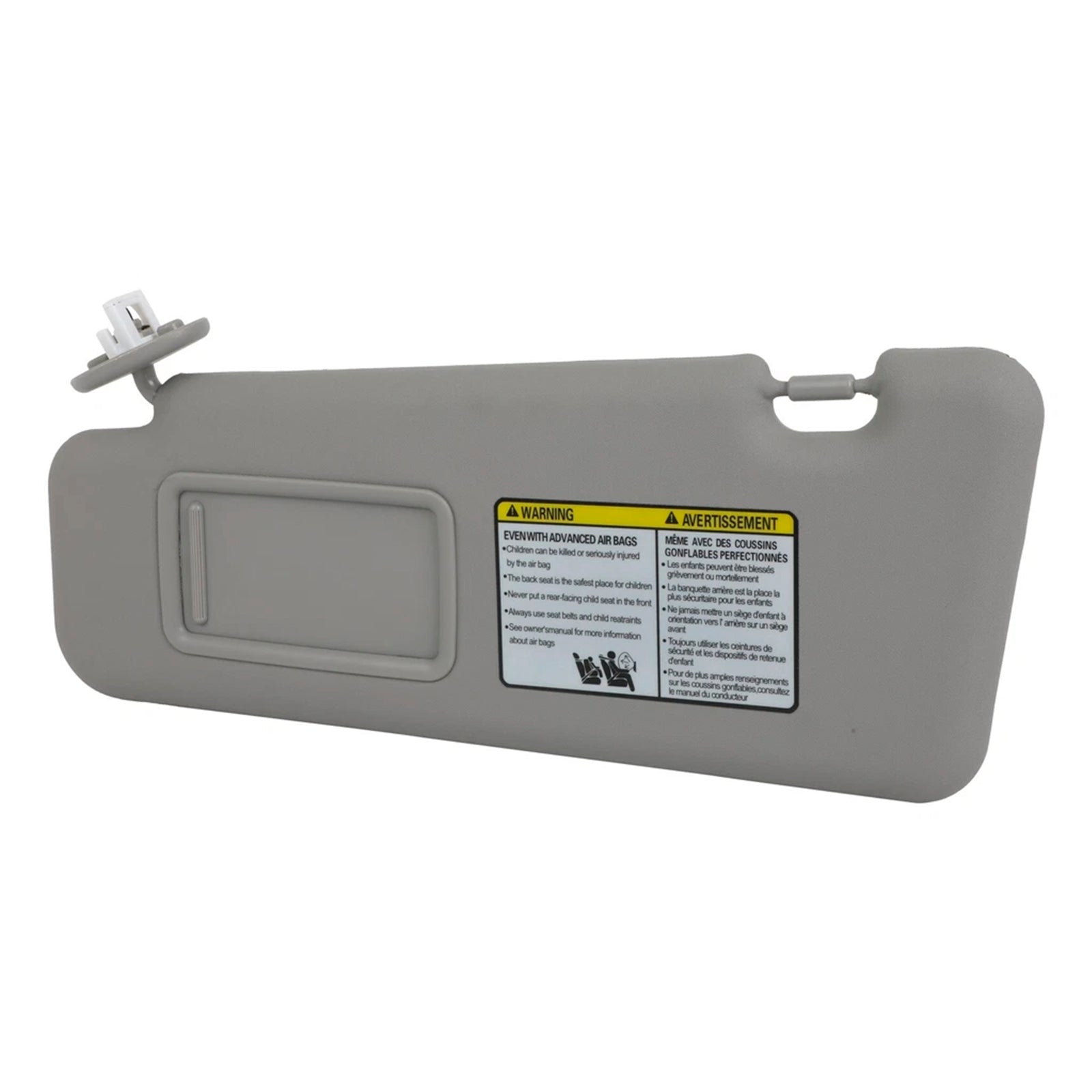2008-2017 Honda Accord Gray Left Side Sun Visor 74320-48500-E0