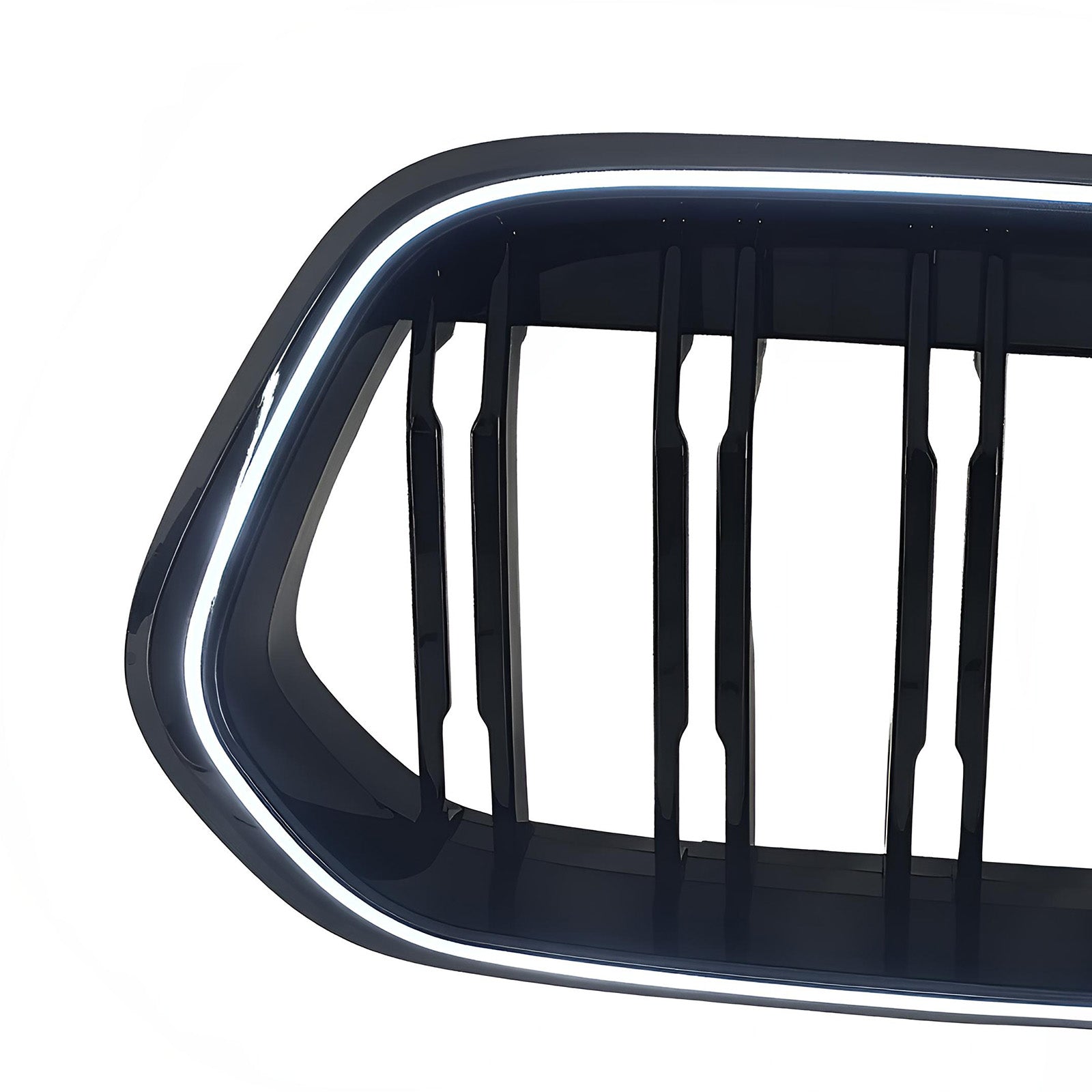2018-2023 Fit BMW X2 Series F39 Black Front Bumper Grill Grille Double Slat