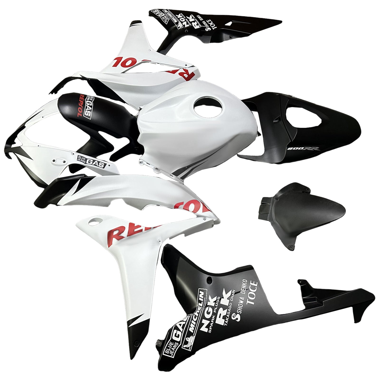 Injection Fairing Kit Bodywork Plastic ABS For Honda CBR600RR 2007-2008 F5