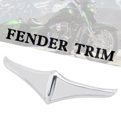 Touring FLHX FLTR Generic Rear Front Fender Leading Edge Tip Trim Accent Chrome For