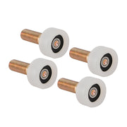 4Pcs Cab Door Roller AT319018 Fits For John Deere Skid Steer 240 250 260 270