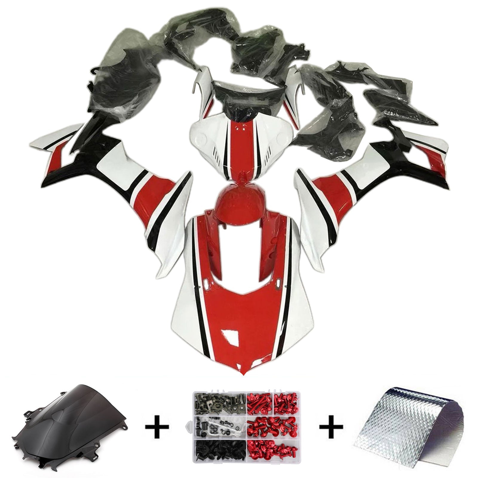 2020-2025 Yamaha YZF R1 Injection Fairing Kit Bodywork Plastic ABS #101