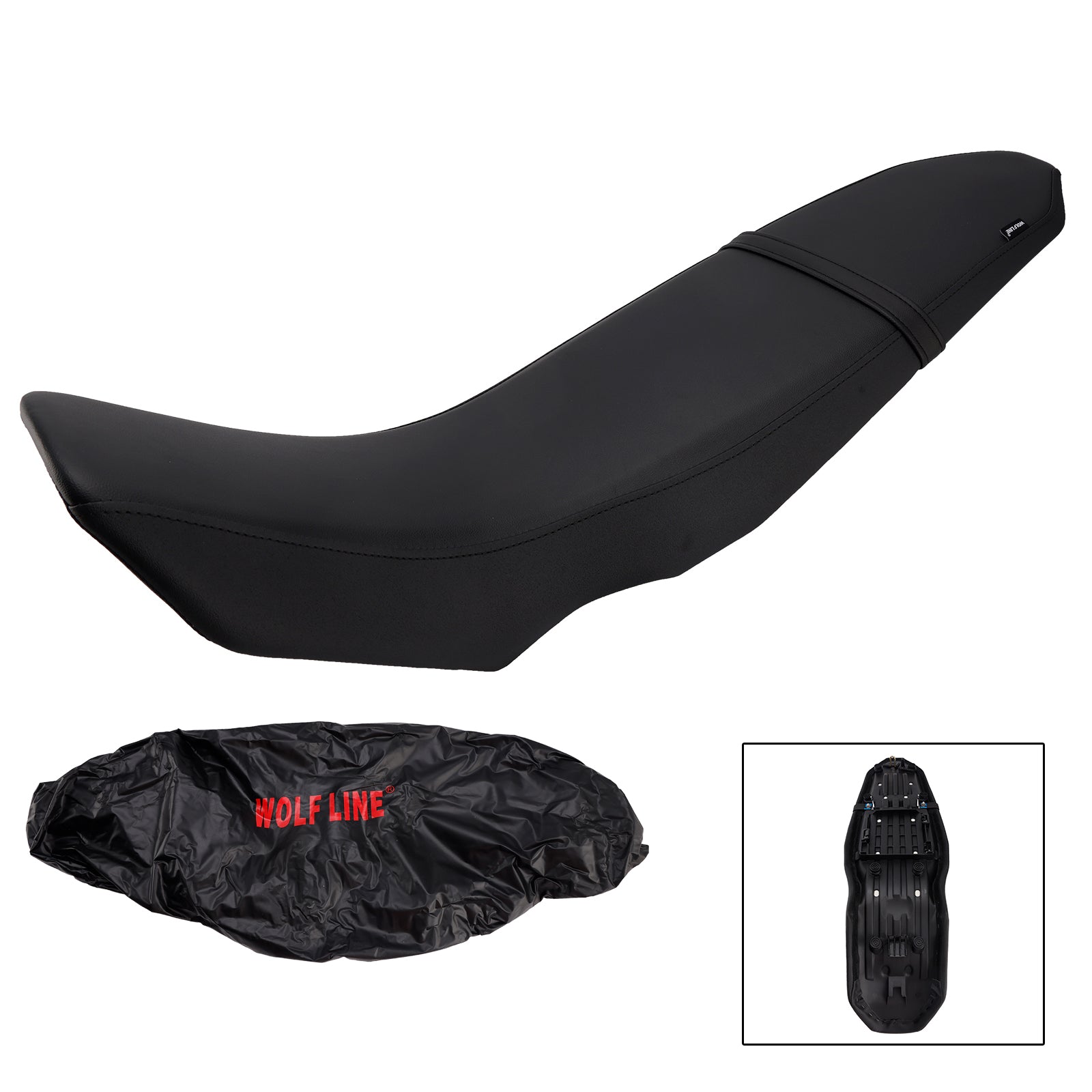 2025 For Yamaha Tenere 700 T700S Front Driver Raider Seat Pillion Cushion Red