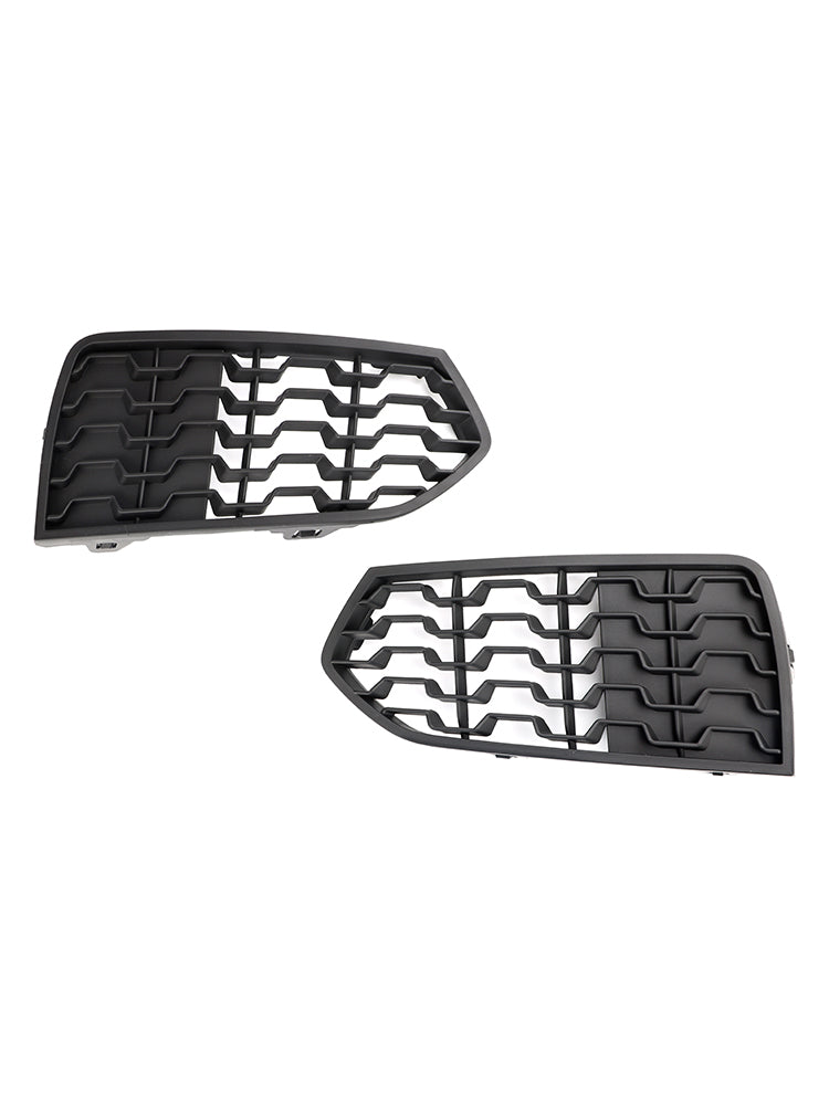 2014-2017 BMW 2-Series F23 Front Bumper M Fog Light Grilles Grill 2PCS