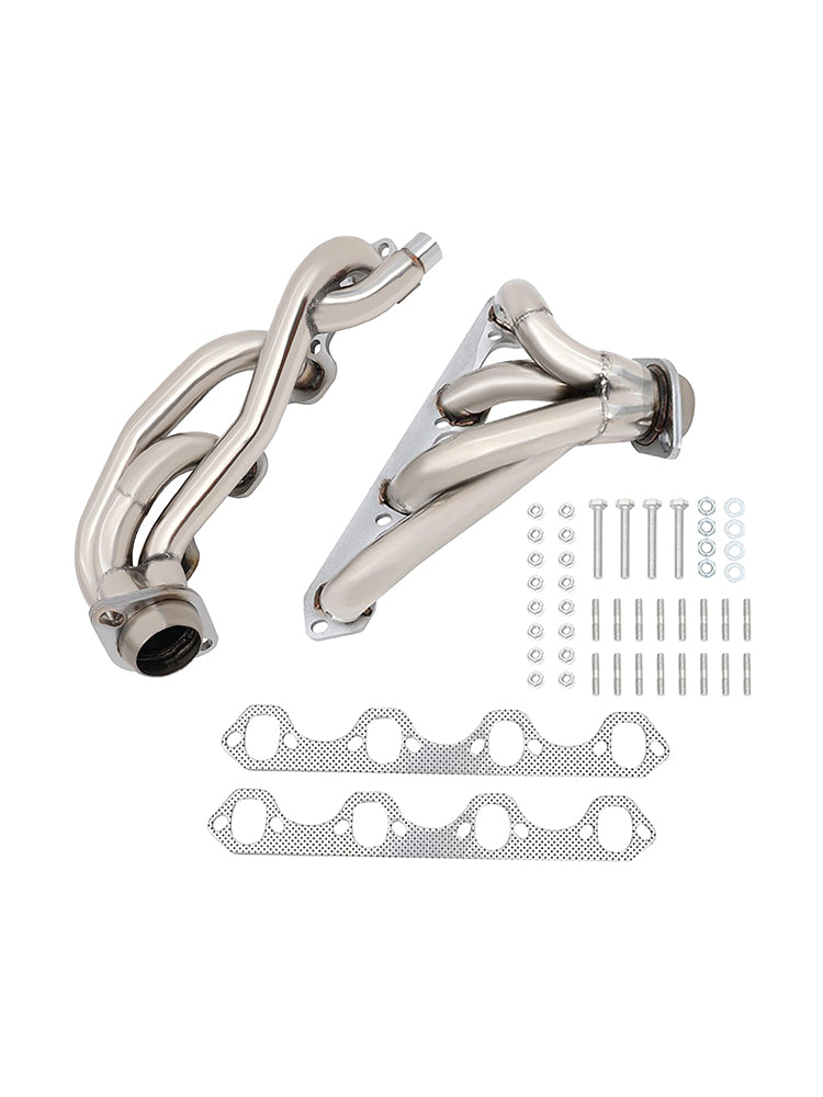 T-304 Shorty Exhaust Headers Manifold Fit Ford F150/F250/Bronco 5.8L 1987-96
